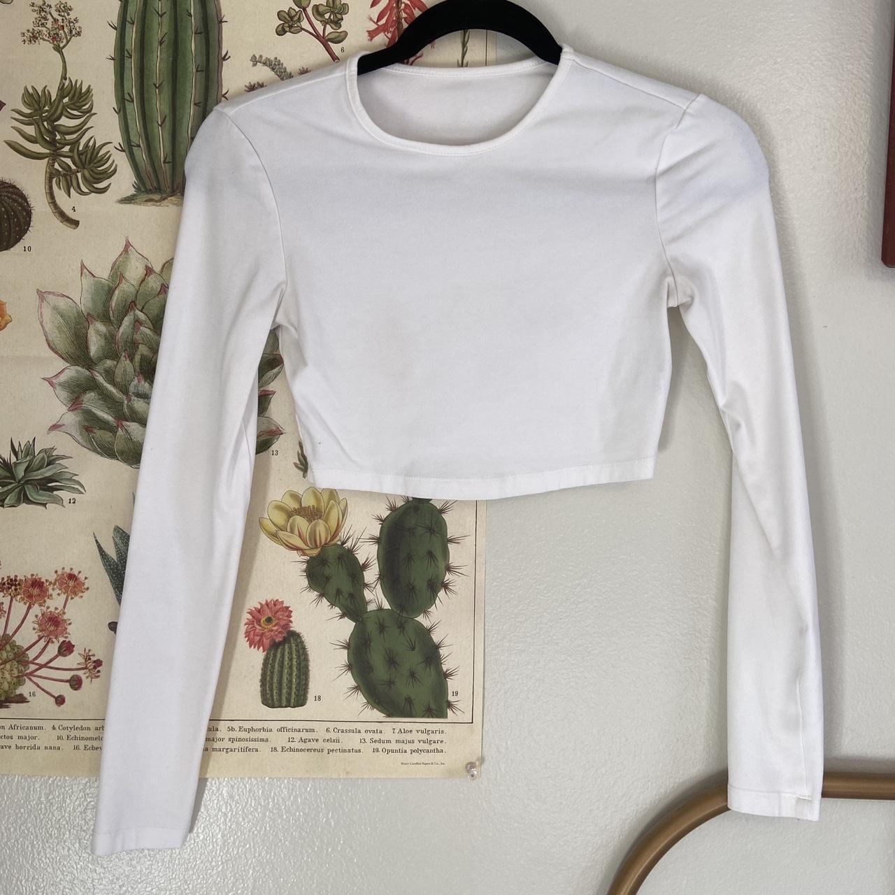 White Shein Crop Top I Just Never Wear This Trying Depop 2015