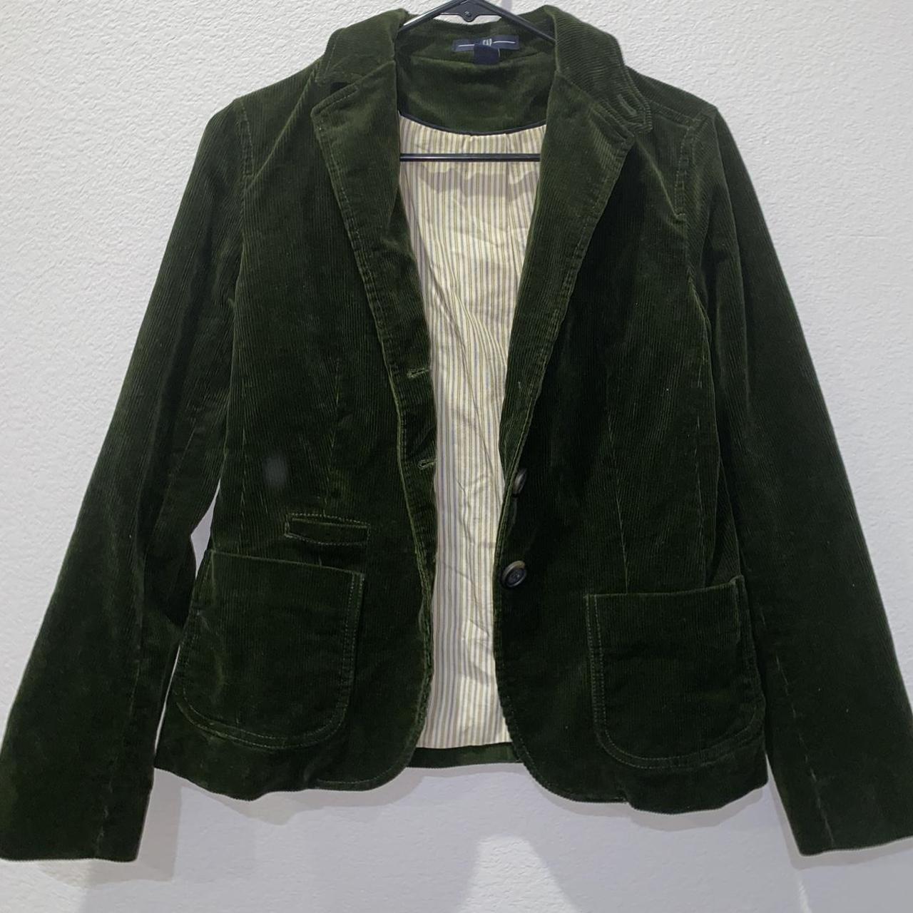 Gap Women's Green Coat | Depop