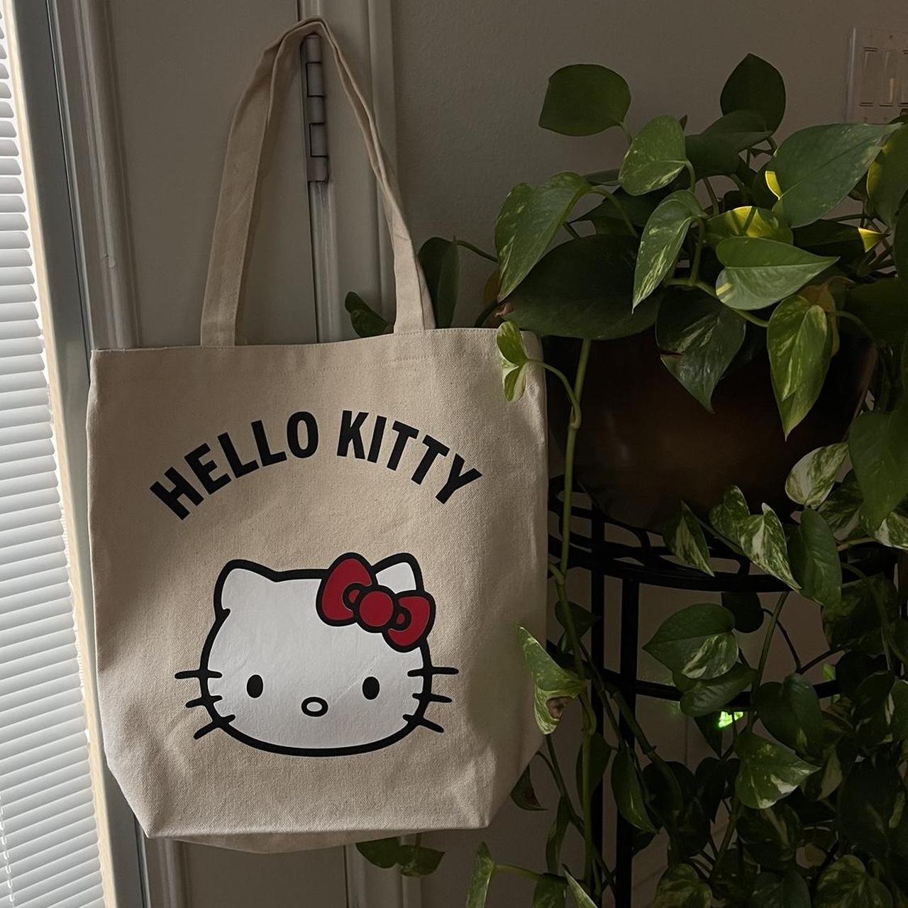 Hello Kitty Tote Bag🍒 length: 13” , width 13” ,... - Depop