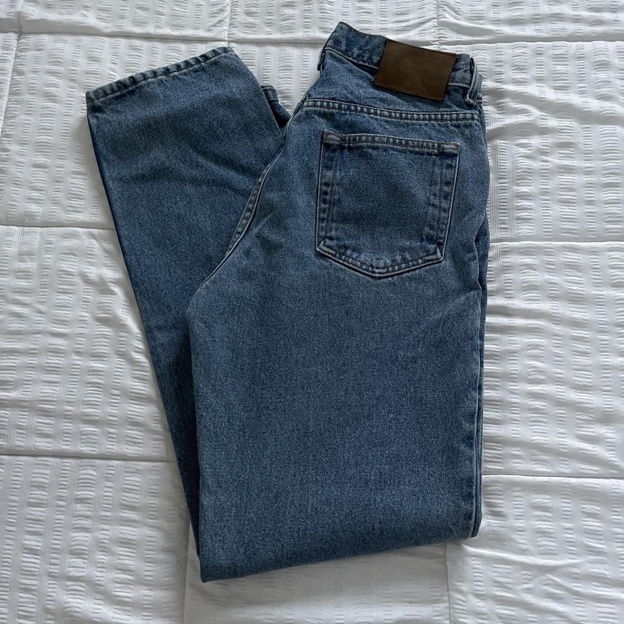 Calvin Klein Jeans🍒 • labeled 32 • thick denim, no... - Depop