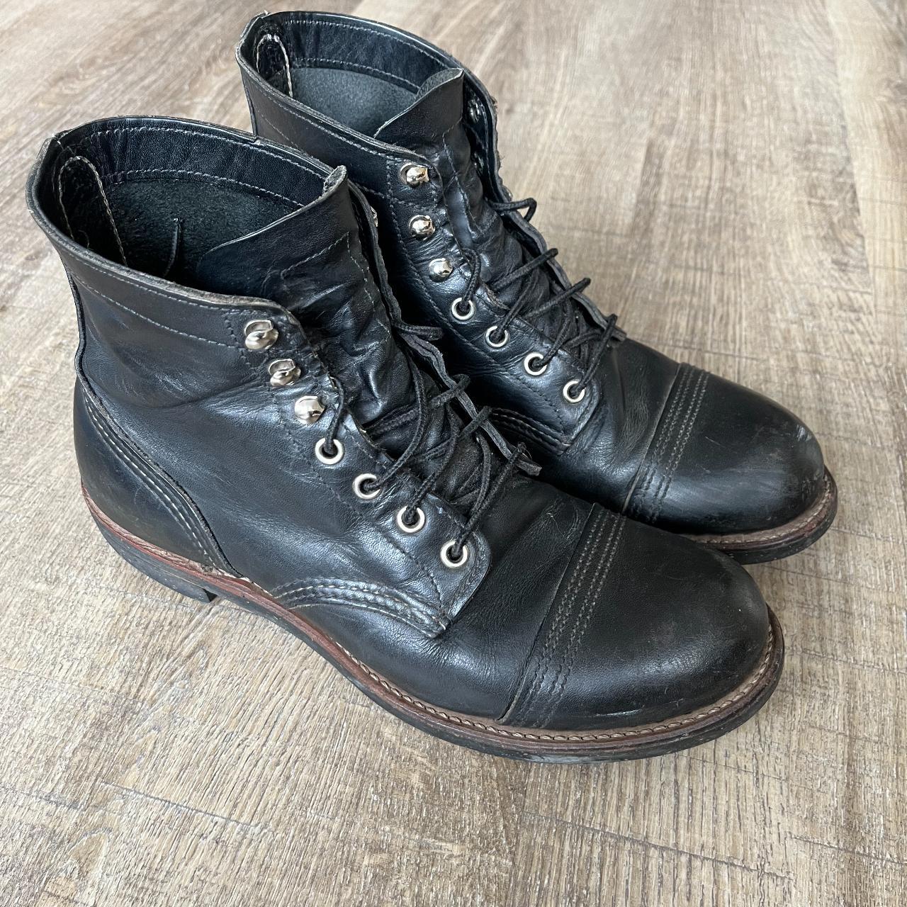 Redwing Men's Black Boots | Depop