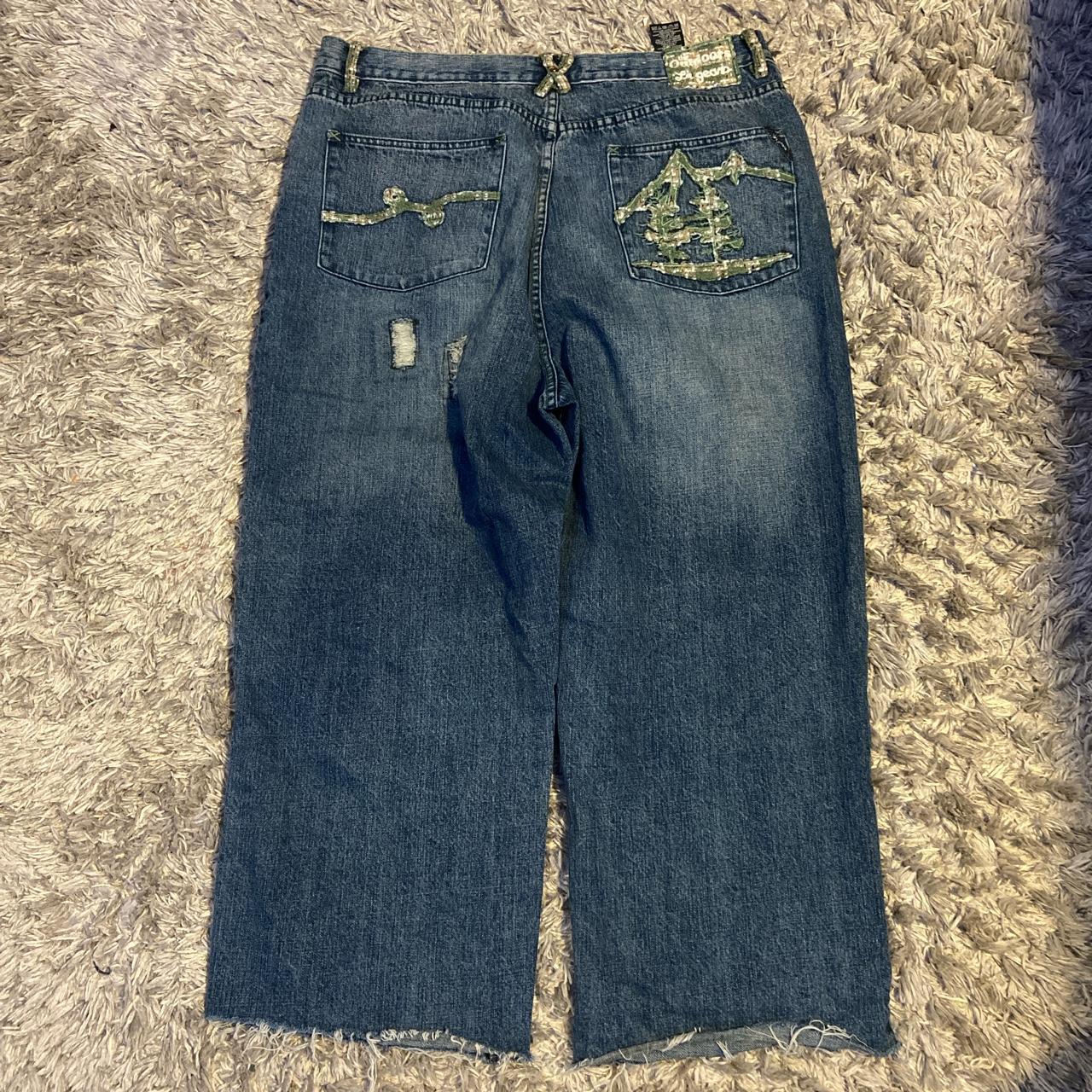 Baggy jnco like jeans sick pockets Do not pay with... - Depop