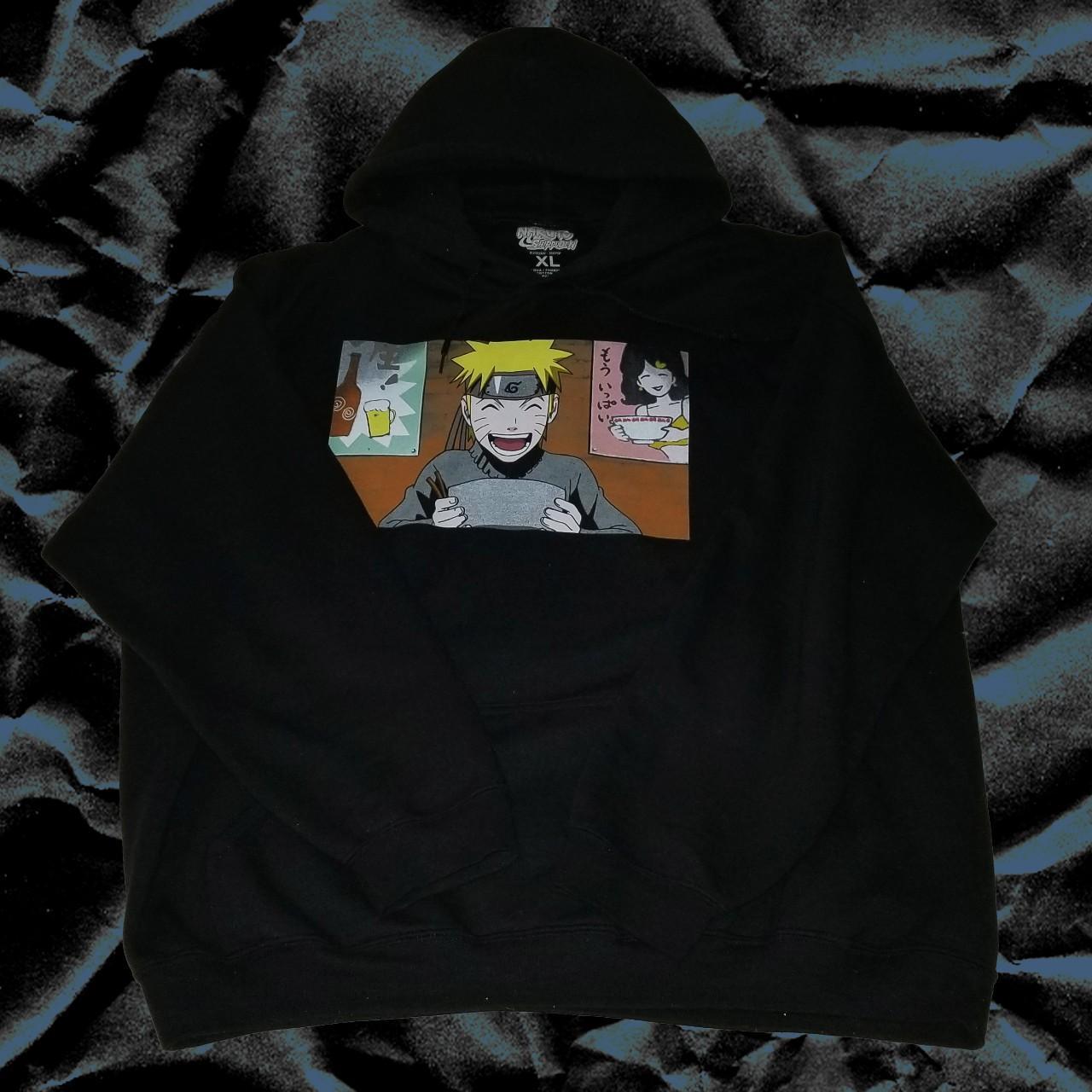 Naruto Shippuden Hoodie Size XL Great hoodie with Depop