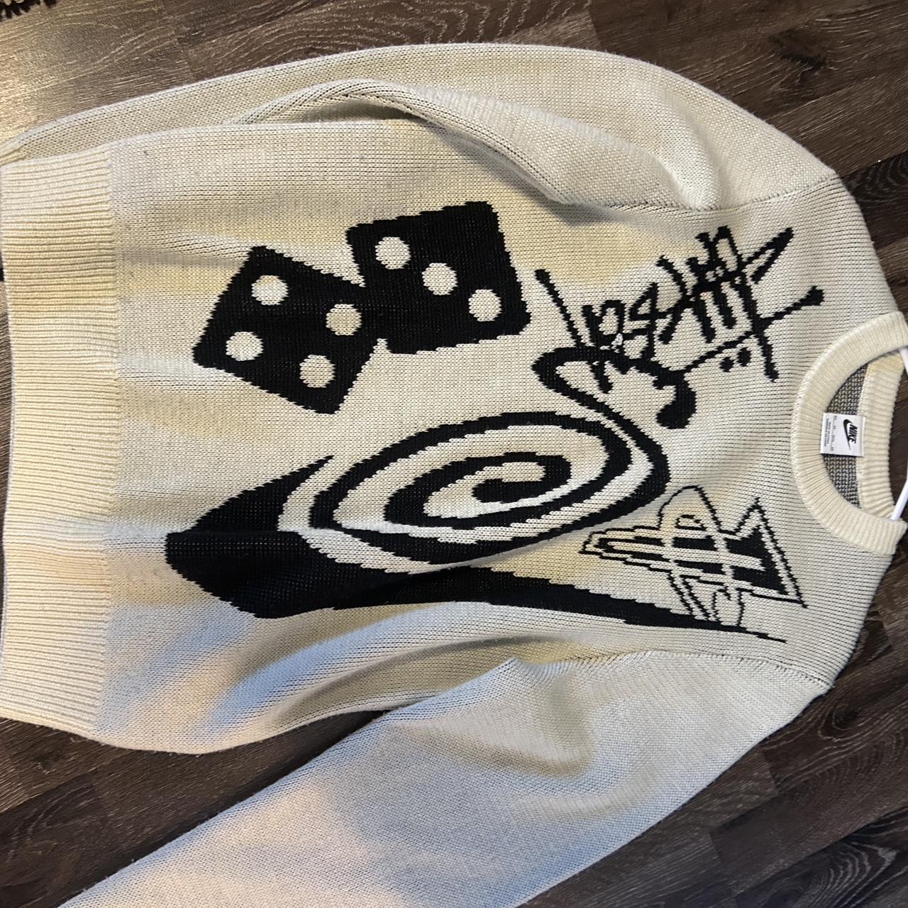 Stussy x nike knit Size small fits almost like a... - Depop