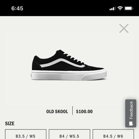 Vans old skool 2025 size 45