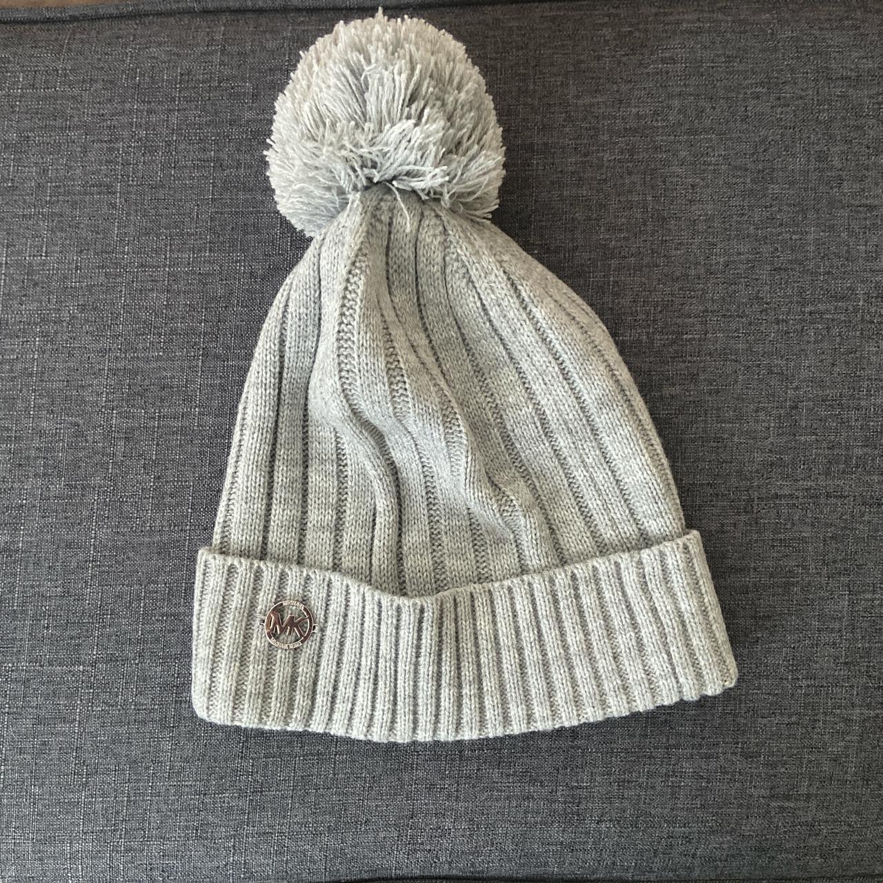 Michael Kors Women's Grey Hat | Depop