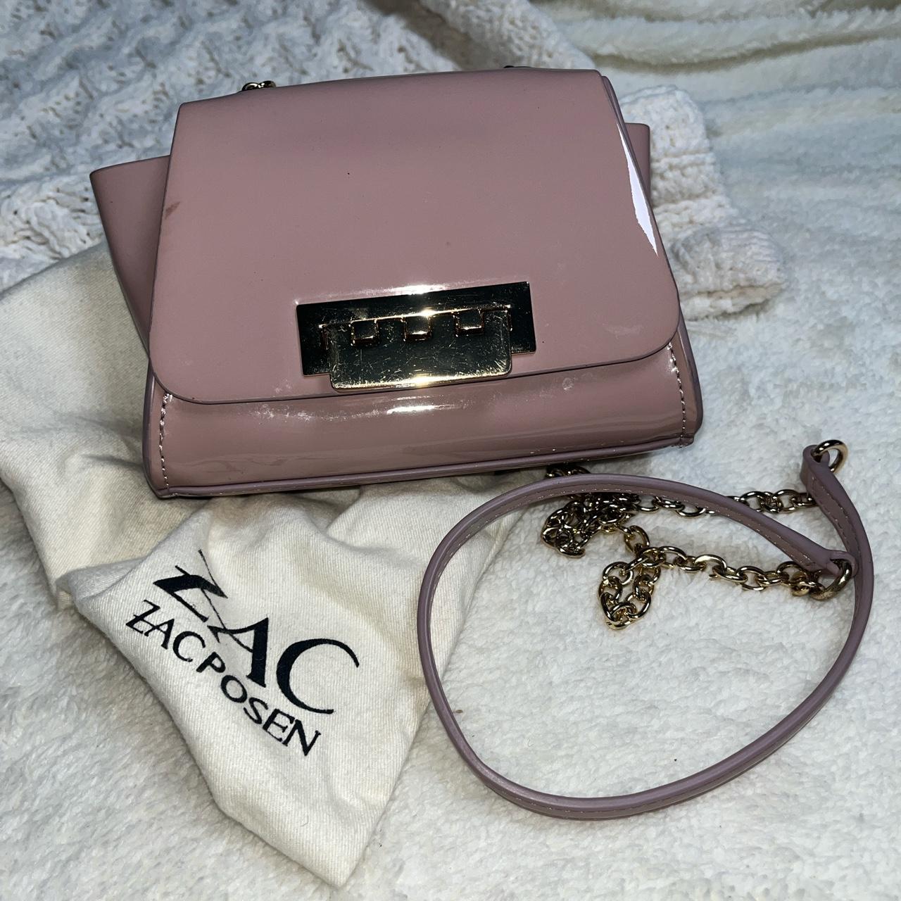 Zac Posen Women's Gold and Pink Bag