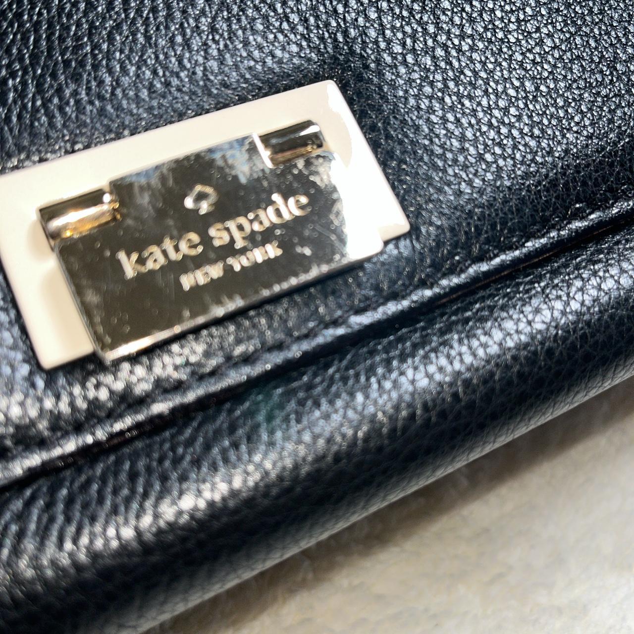 Kate Spade New York Women's Gold and Black Bag Depop