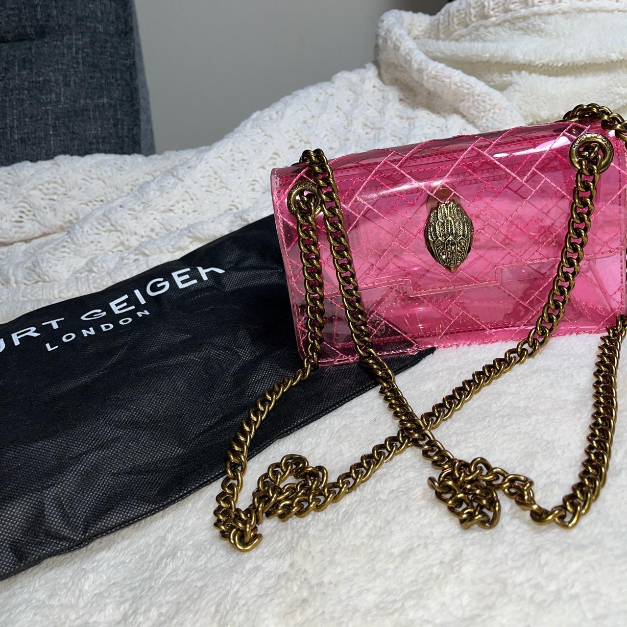 Kurt Geiger Women's Gold and Pink Bag
