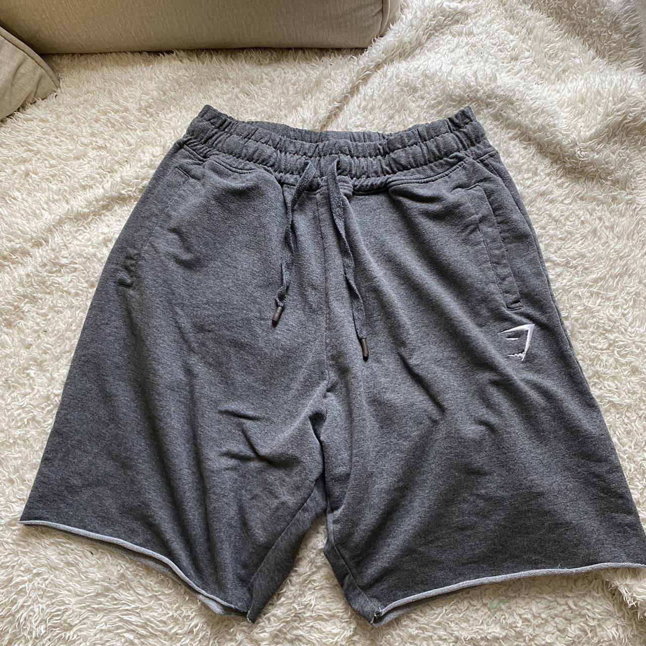 GYMSHARK Ark Shorts 🦈 Size - M Colour - Dark grey... - Depop