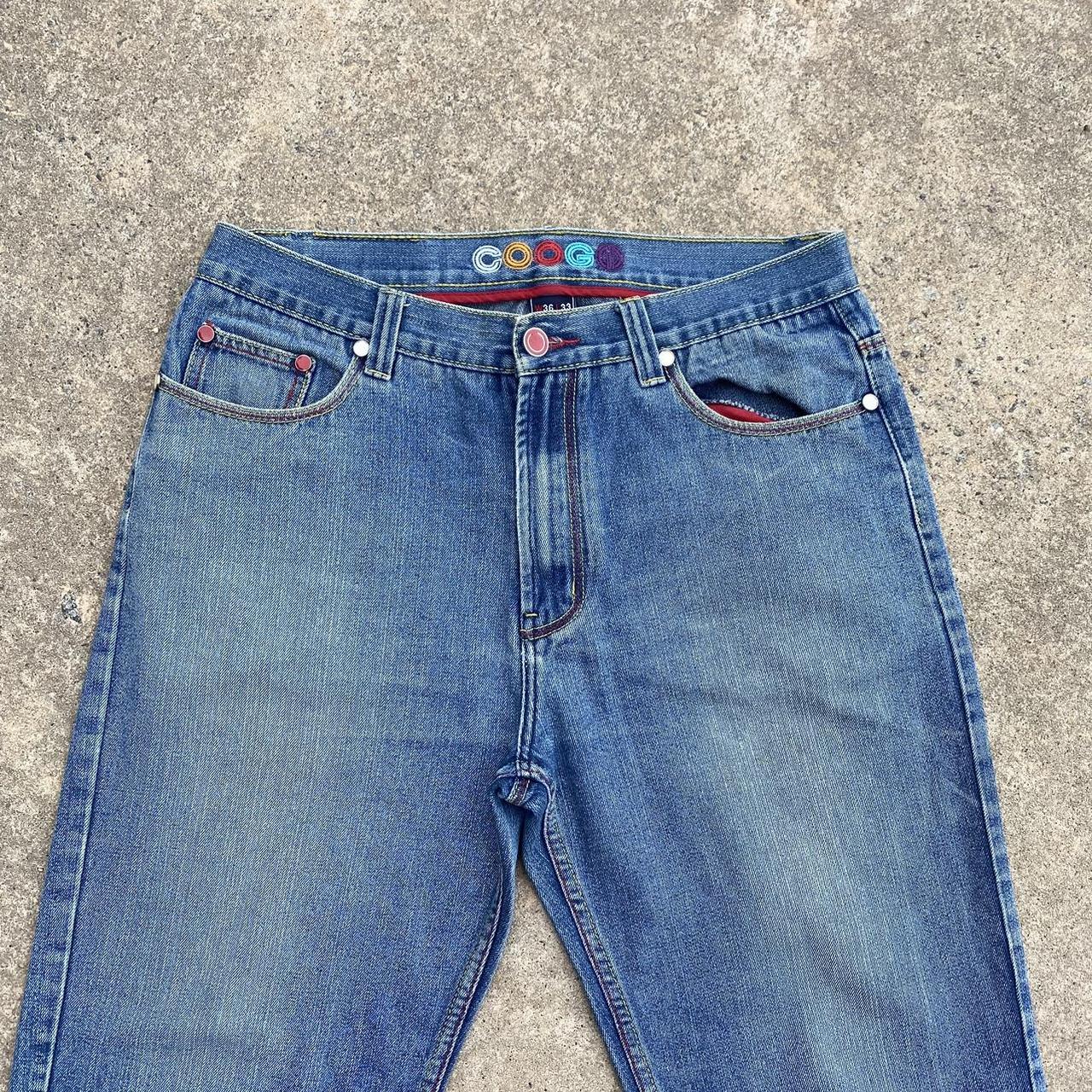 Coogi Men's Blue Jeans | Depop