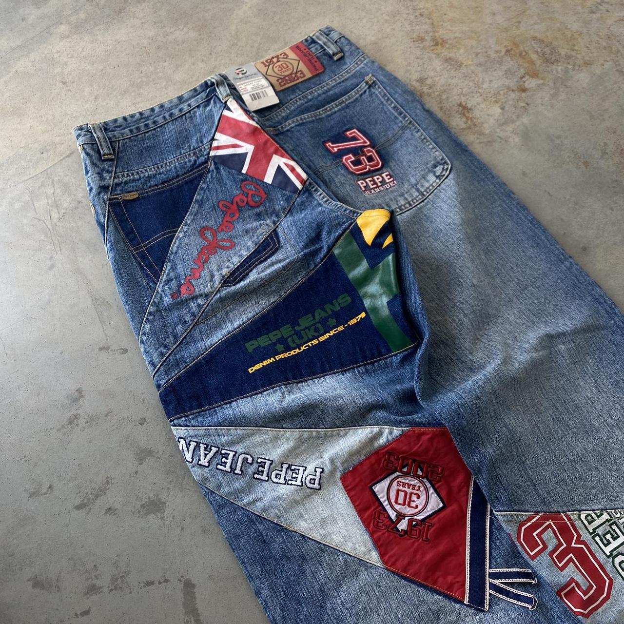 Y2K Pepe Jeans Vintage Deadstock Denim Skater Retro... Depop