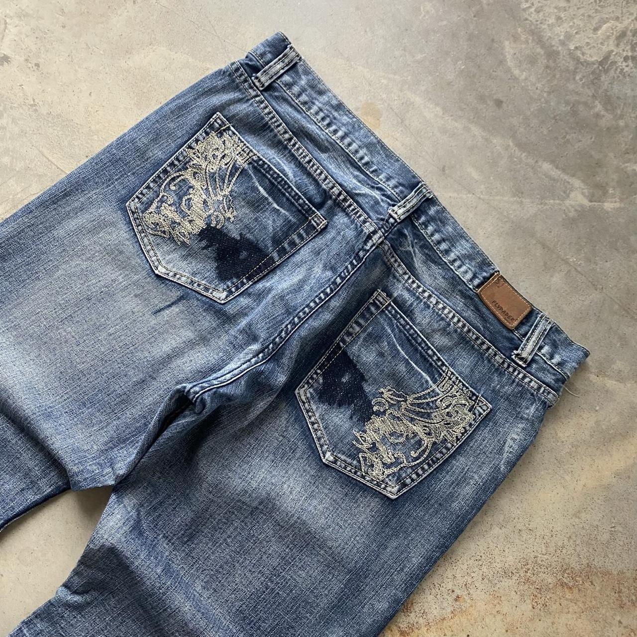 Y2k Mallcore Jeans Vintage Flypaper Denim Retro 