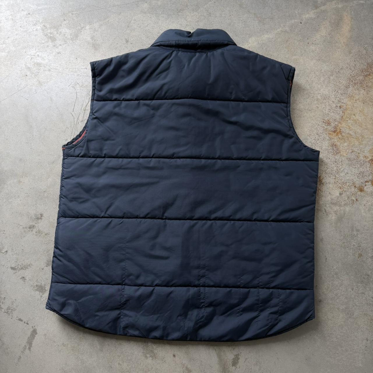 Wrangler Men's Vest - Blue/Navy - L – Vintage Wra… - image 2