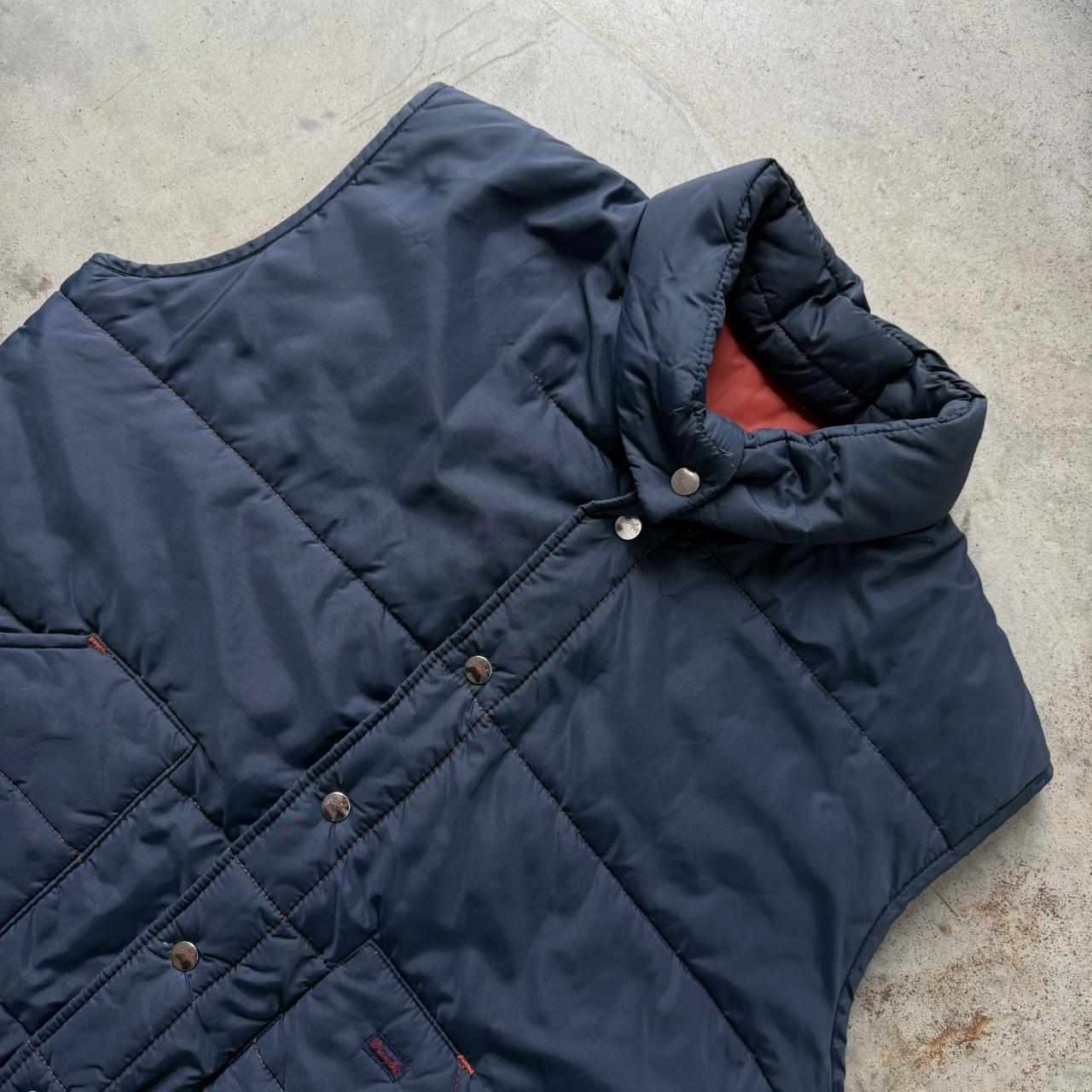 Wrangler Men's Vest - Blue/Navy - L – Vintage Wra… - image 3