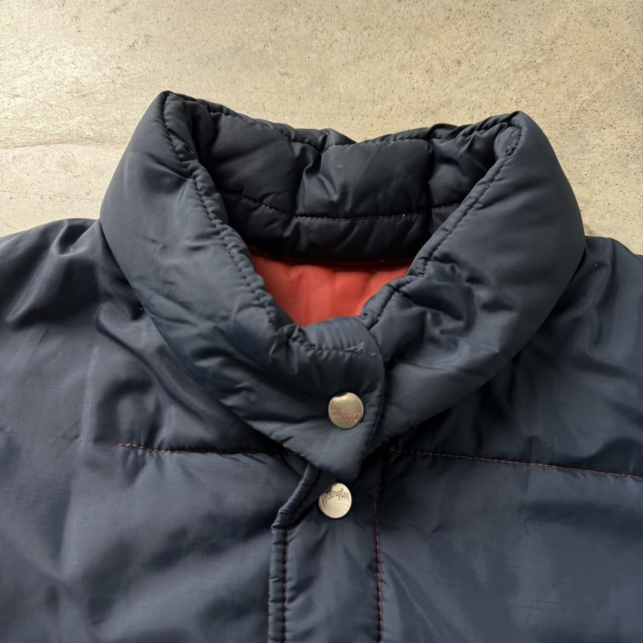 Wrangler Men's Vest - Blue/Navy - L – Vintage Wra… - image 5