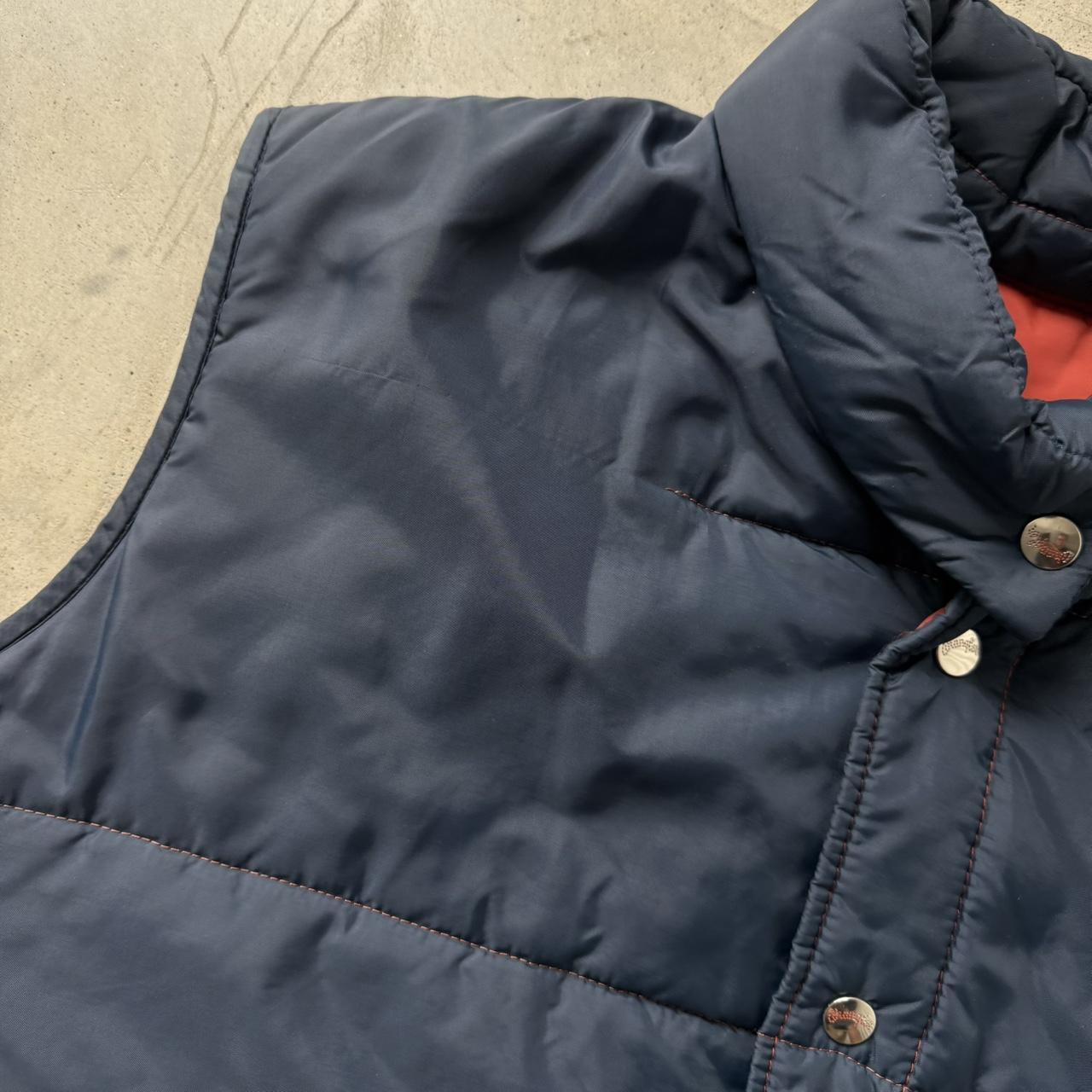 Wrangler Men's Vest - Blue/Navy - L – Vintage Wra… - image 6