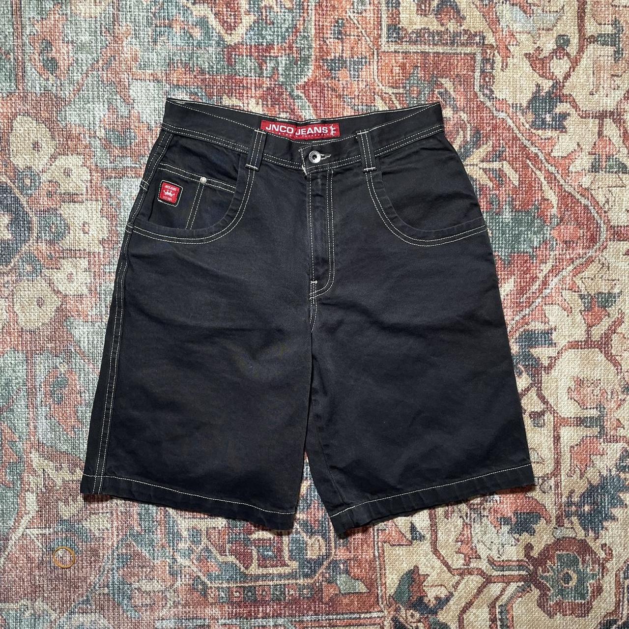 VINTAGE JNCO BULLDOG JORTS has the origional... - Depop