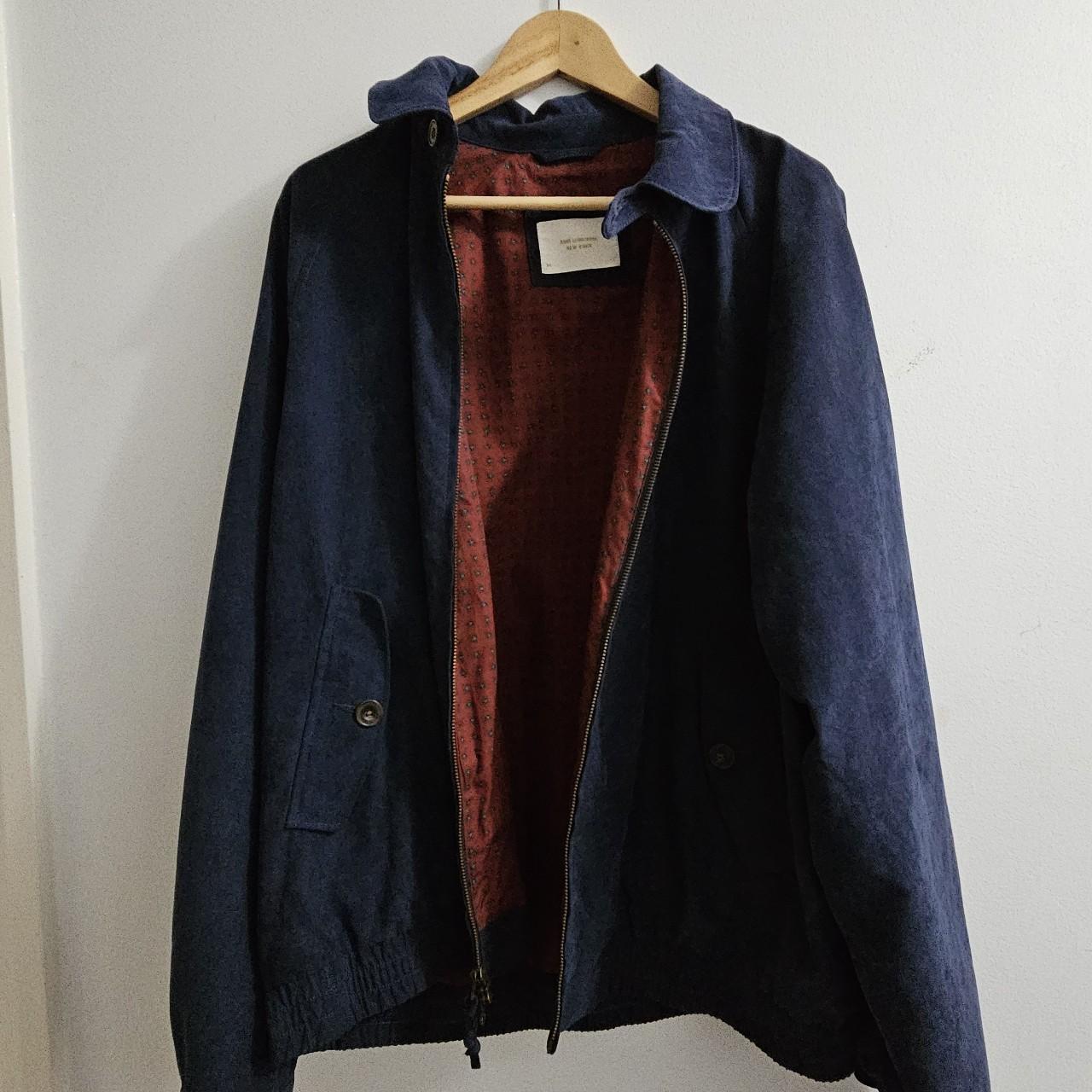 Aime Leon Dore - Club Collar Jacket Navy XL Never... - Depop