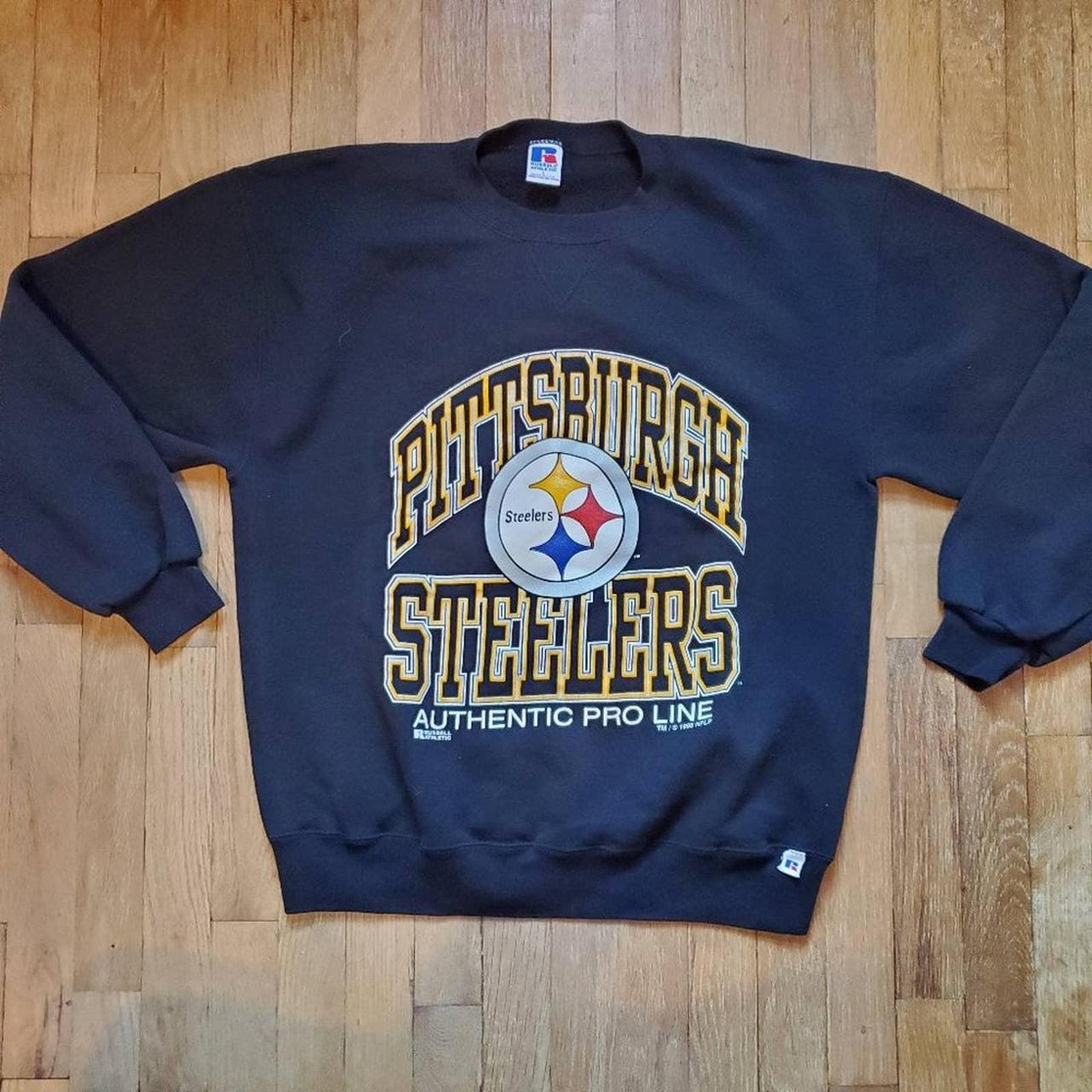 90's Pittsburgh Steelers Russell Pro Line NFL Crewneck Sweatshirt