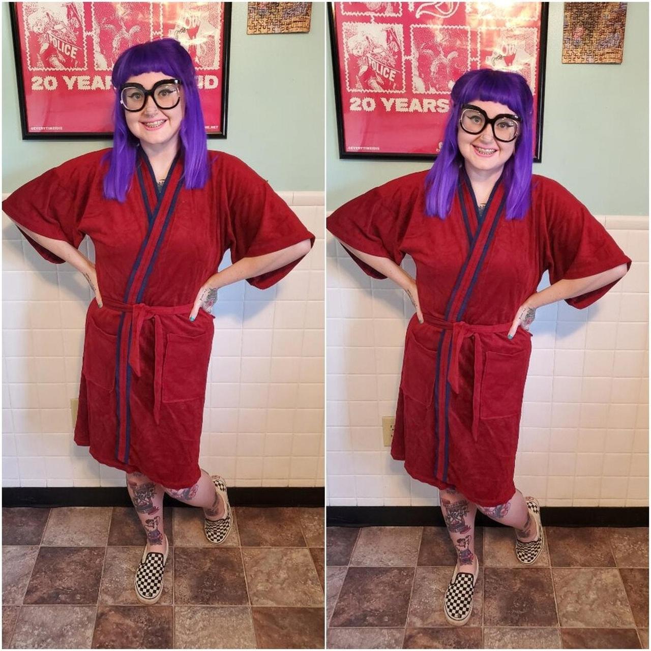 American retro robe best sale