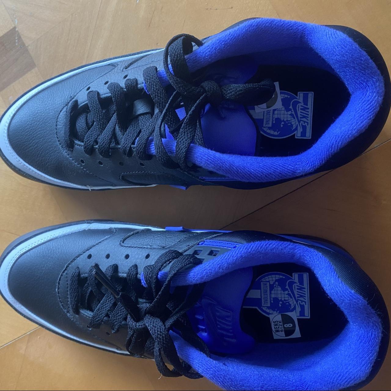 Nike Men's Purple and Black Trainers Depop