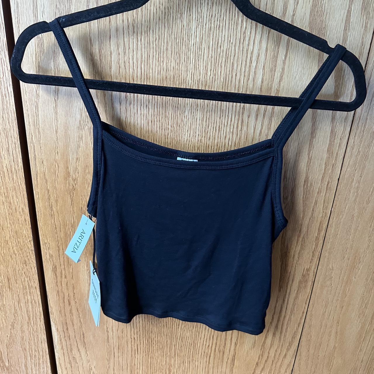 Aritzia Women's Black Vest Depop