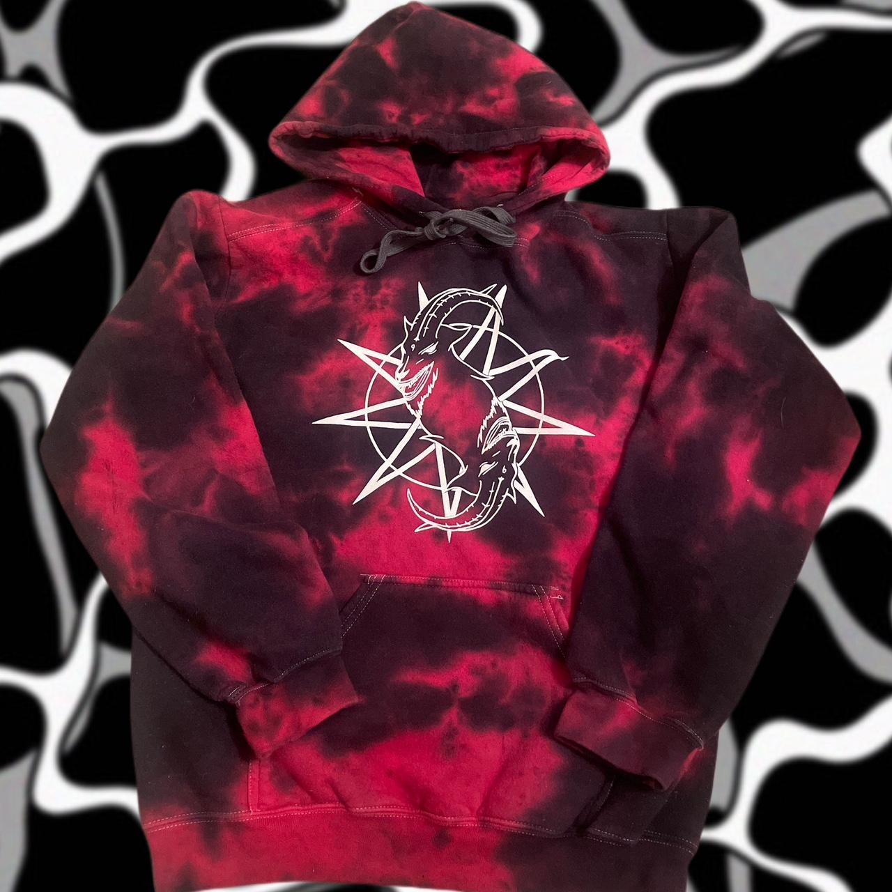 Slipknot hoodie tie on sale dye