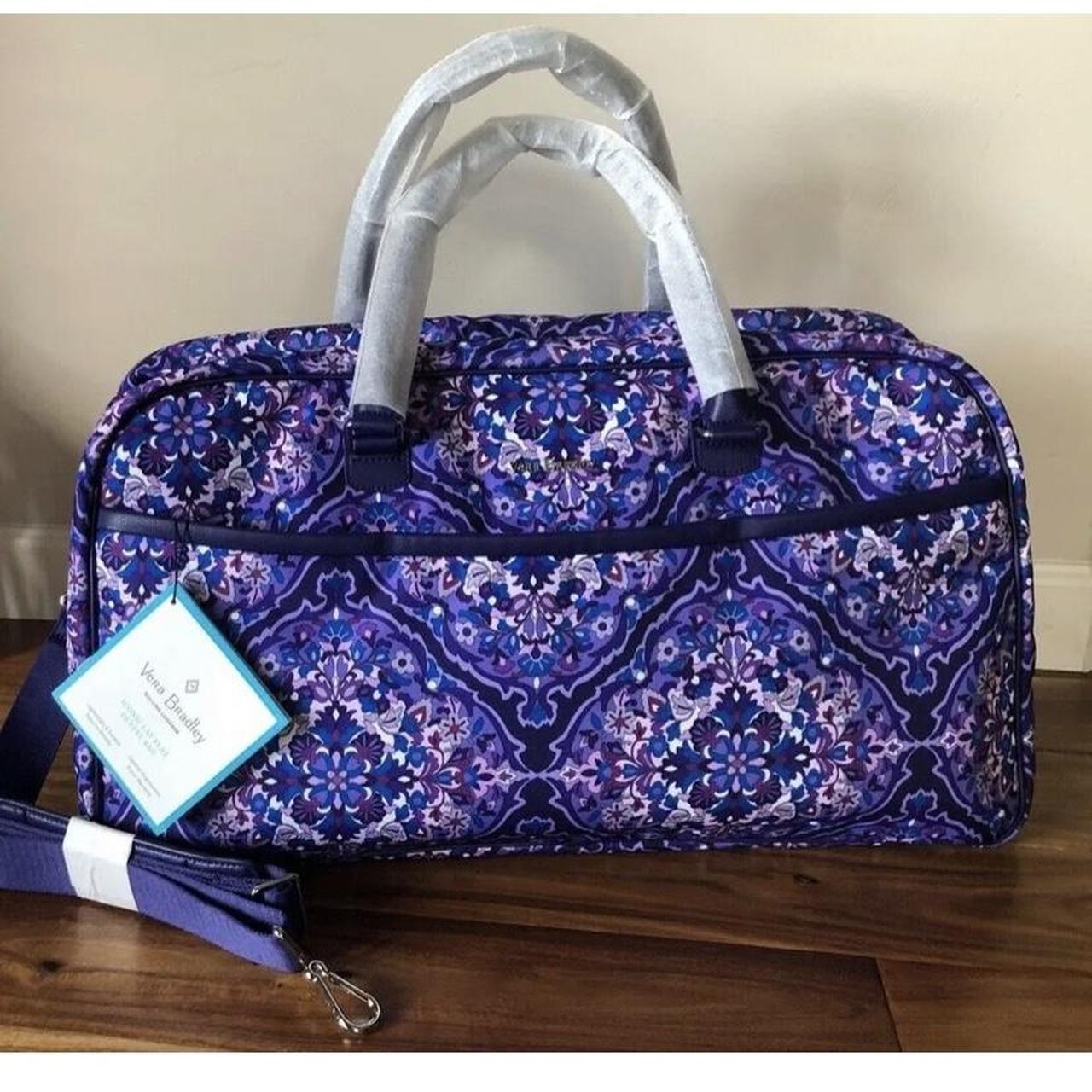 Vera bradley lay flat duffel online bag