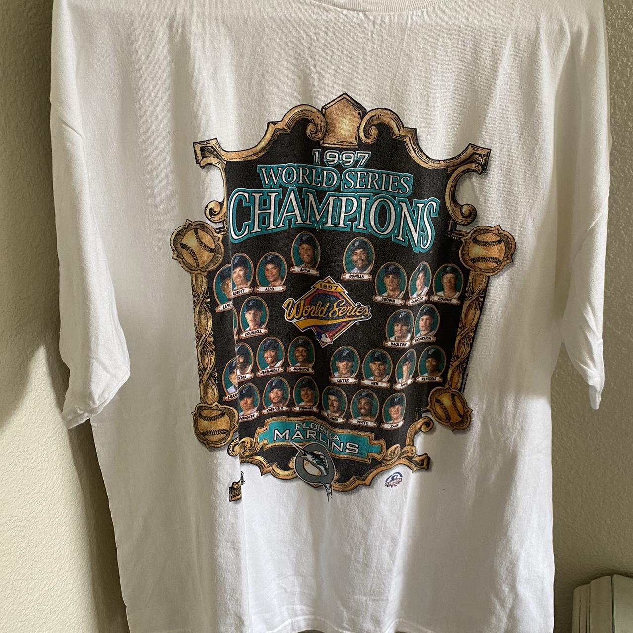 Florida Marlins 1997 Shirt Marlins Baseball - Depop