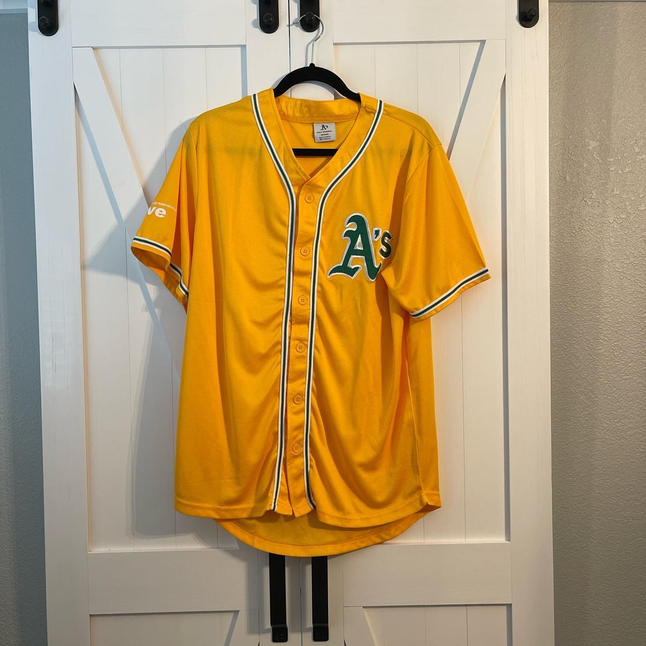 Oakland A's Jersey - size large - great condition - Depop
