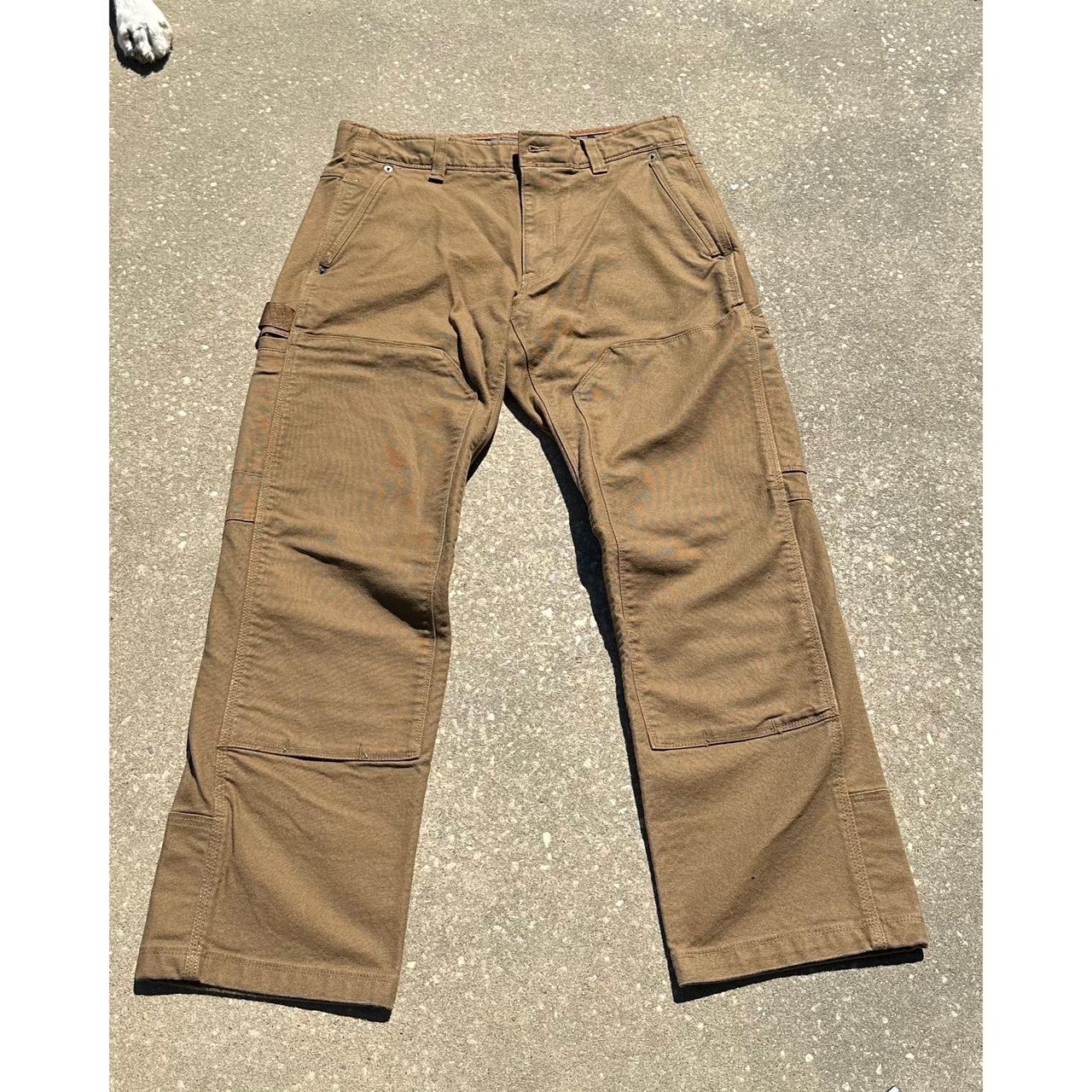 Eddie Bauer Mountain Ops Double Knee Pants Size... - Depop