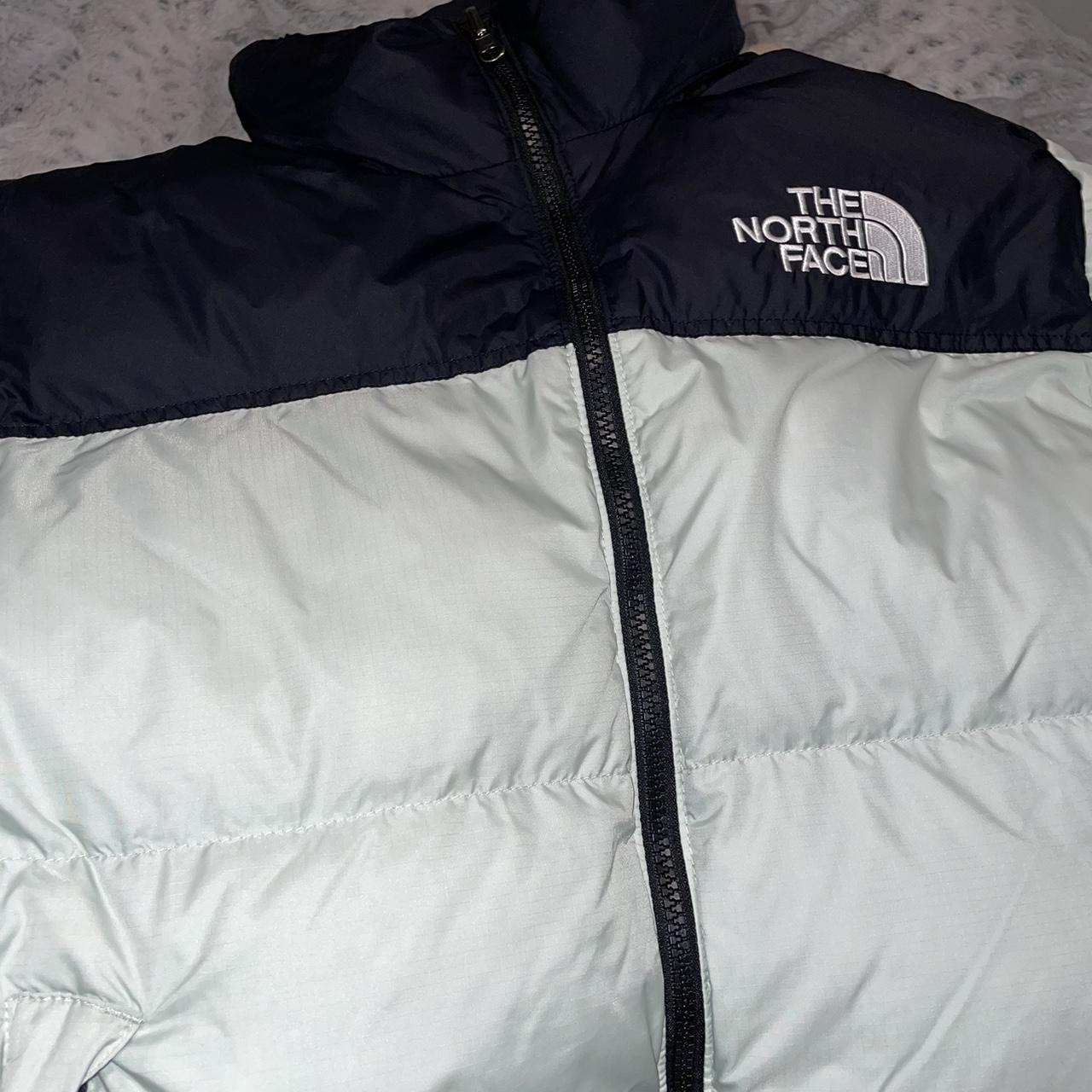 The North Face Men's Blue and White Jacket | Depop