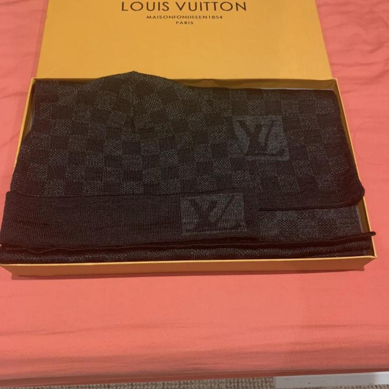 Fresh Louis Vuitton Scarfs Beanies Delivery Only Depop