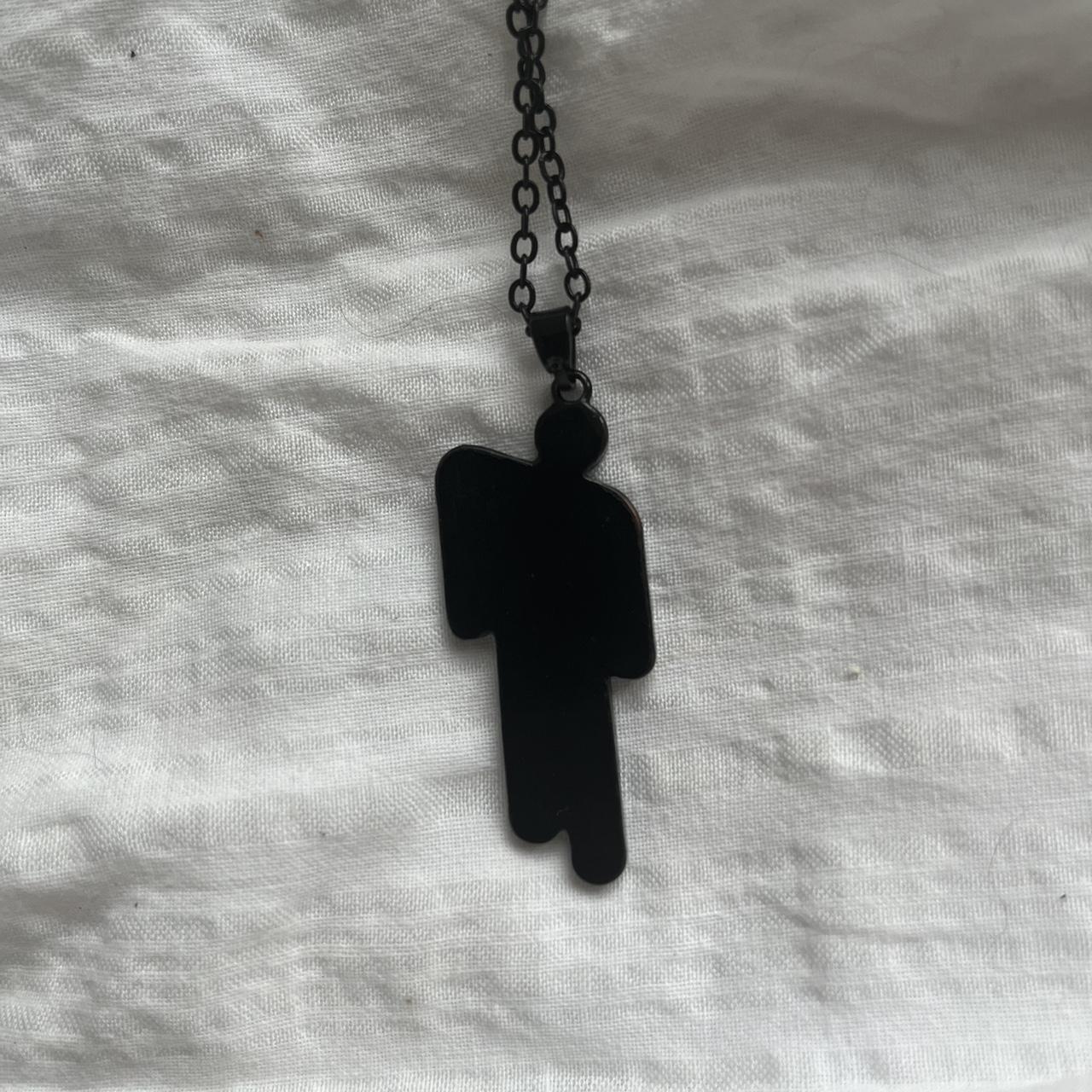 Original billie Eilish Black blohsh necklace... - Depop