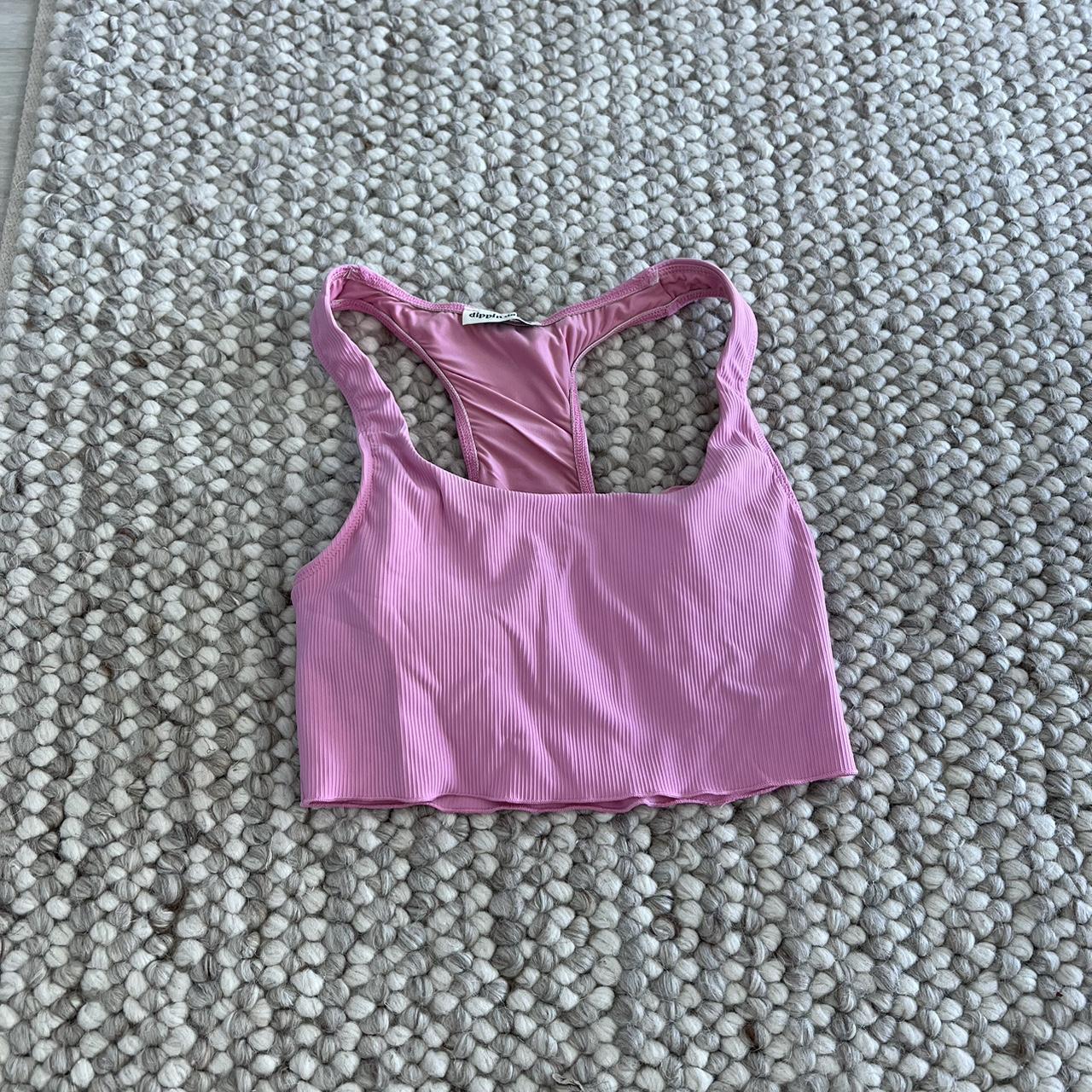 Dippin' Daisy's Women's Pink Crop-top | Depop