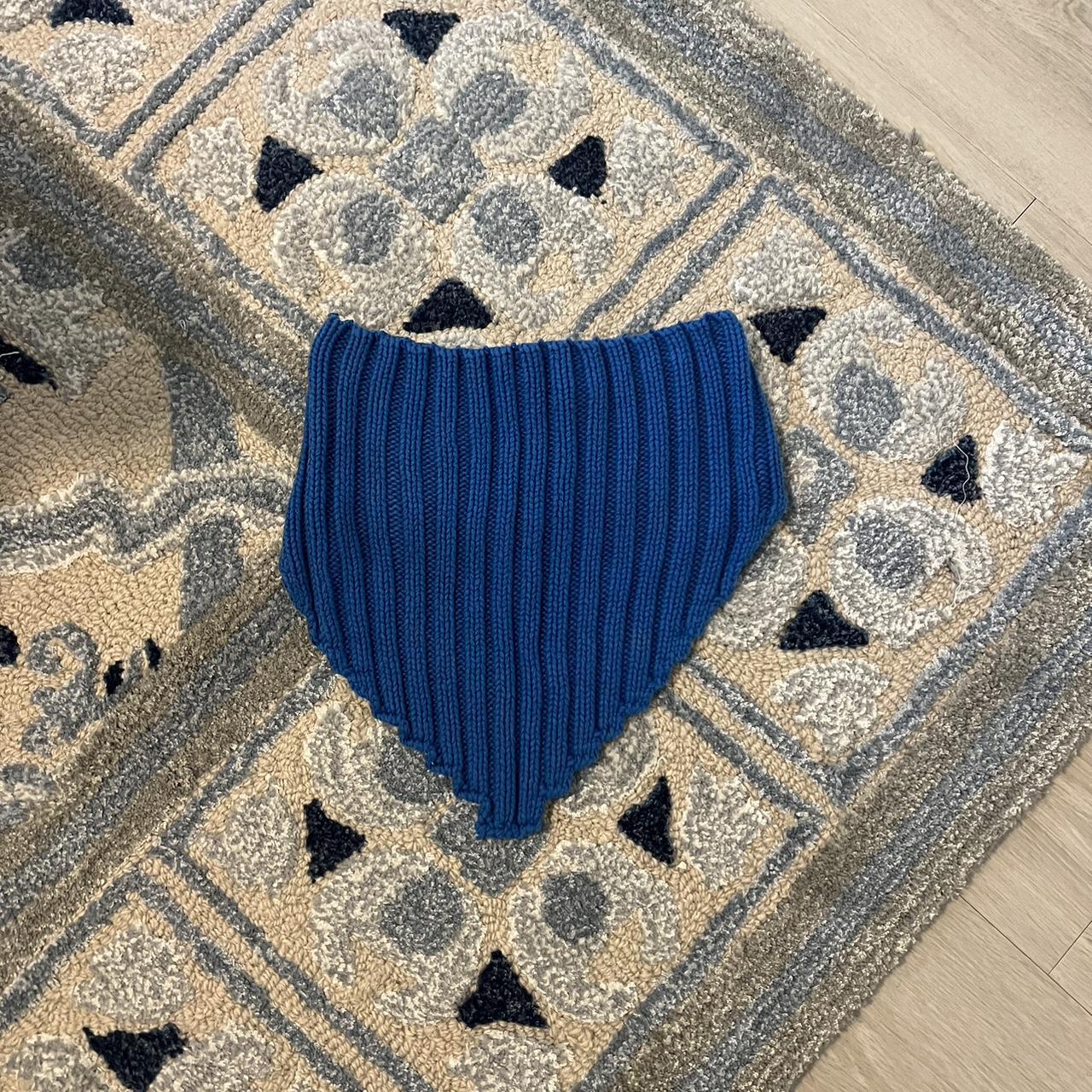 Royal Blue, Ribbed tube, top size small From Miss Lola - Depop