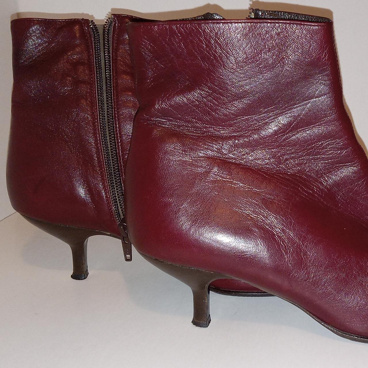 Barney's Women's Burgundy Boots (2)