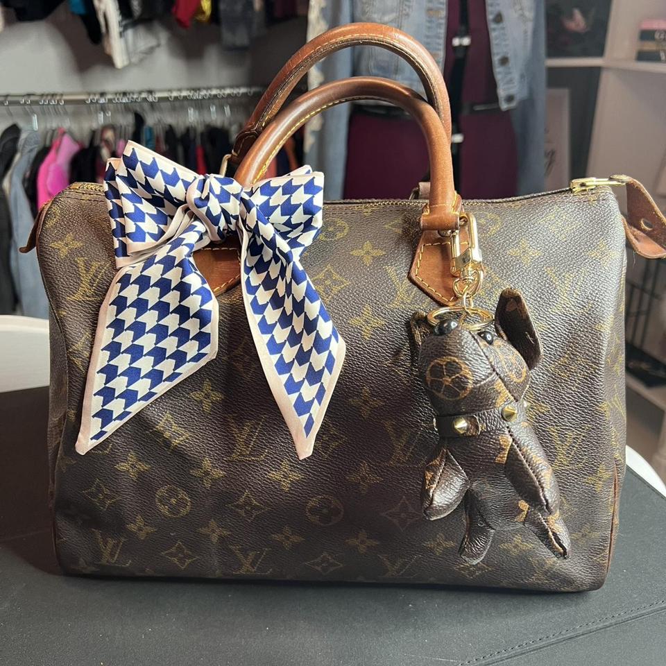 Authentic Louis Vuitton speedy 12 years old, signs - Depop