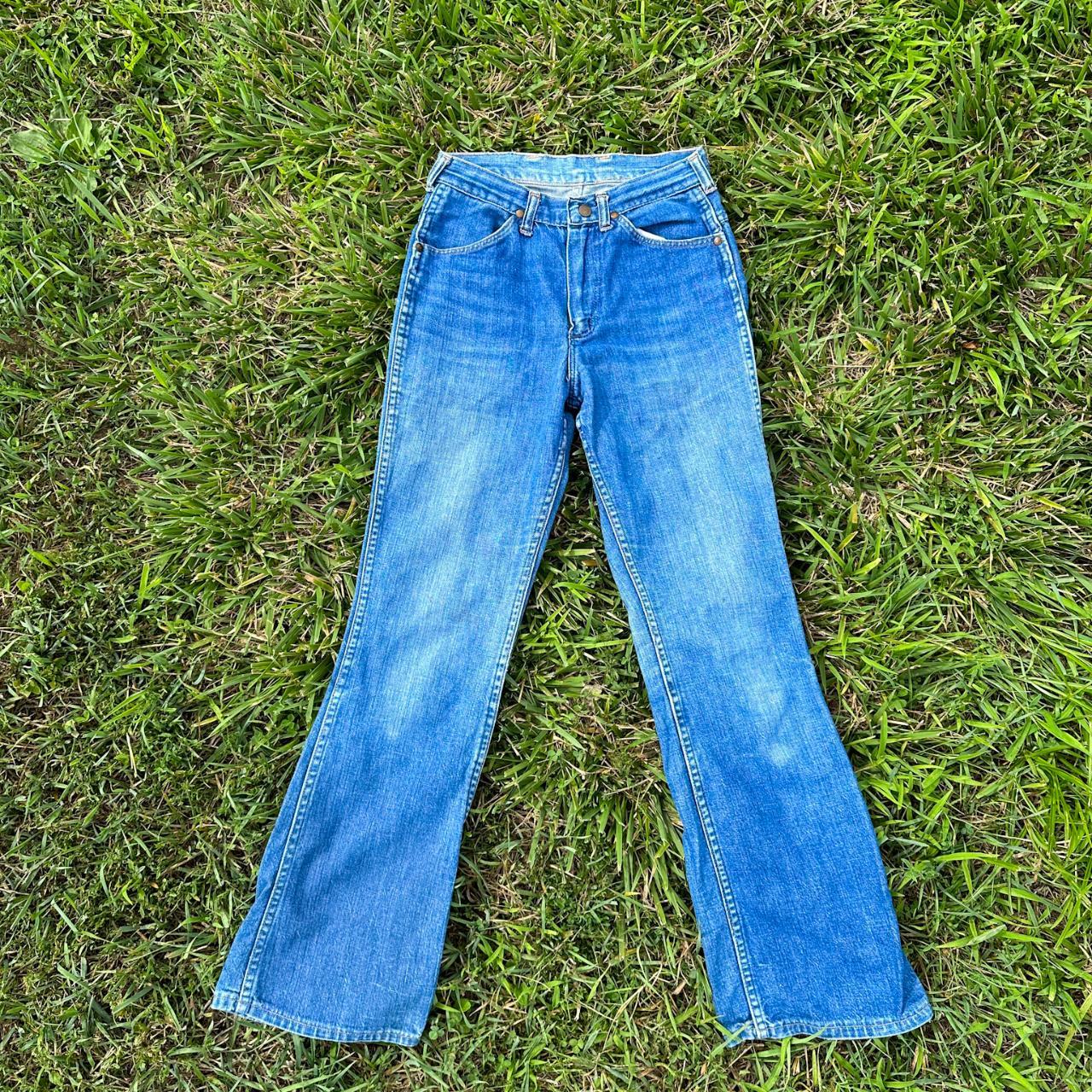 Wrangler yoke clearance flare jeans