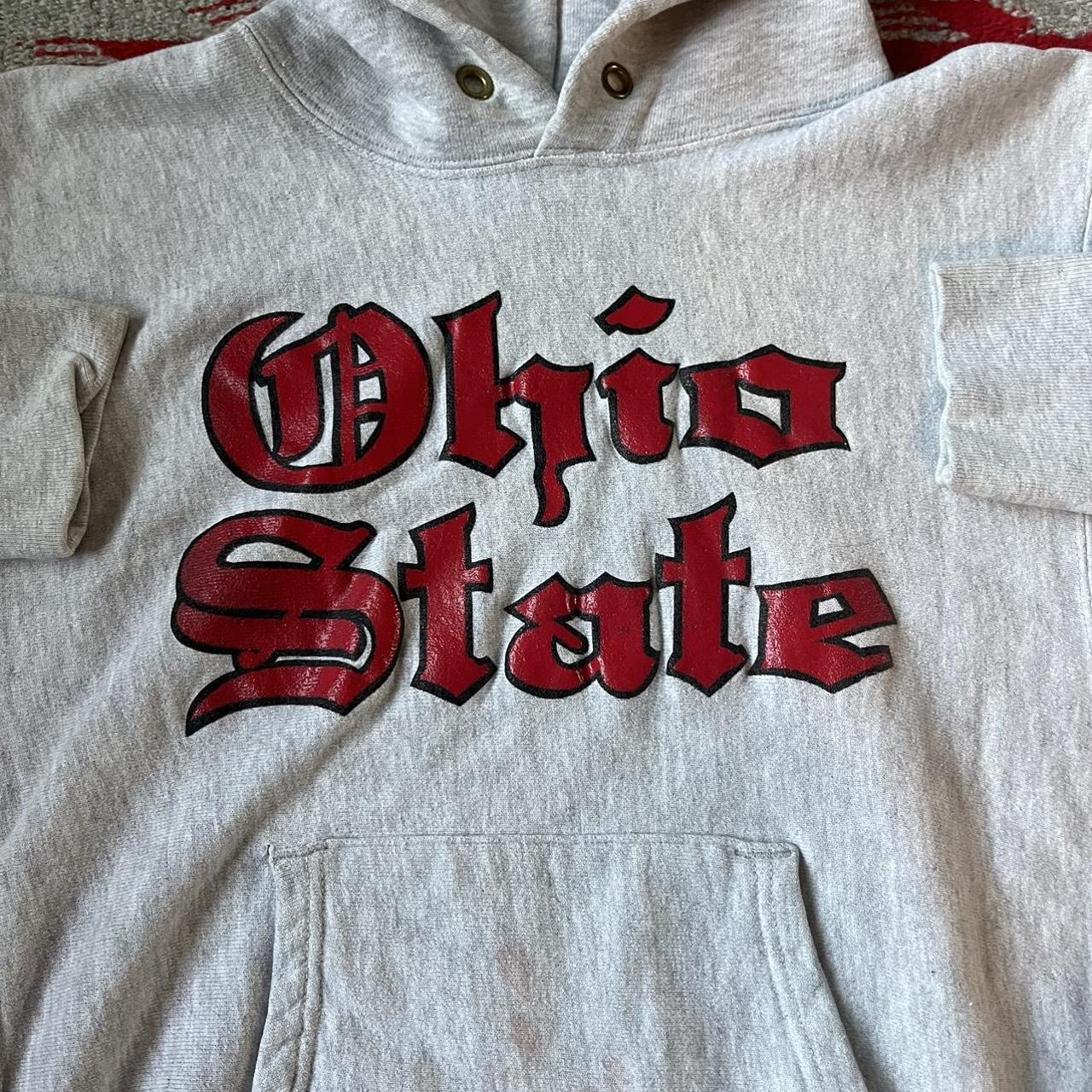 80's champion ohio state university old english... - Depop