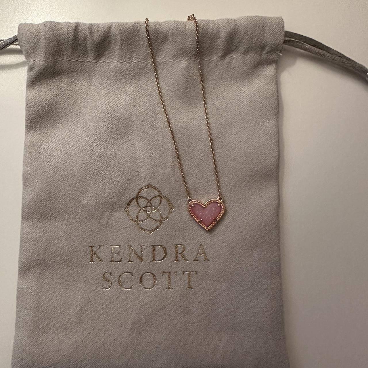 Kendra Scott Women's Pink Jewellery Depop