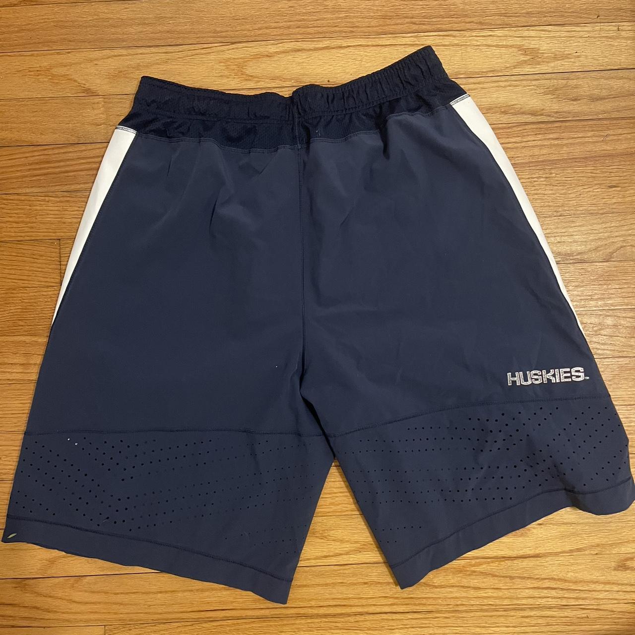 UConn Huskies Basketball Shorts Blue Large... Depop