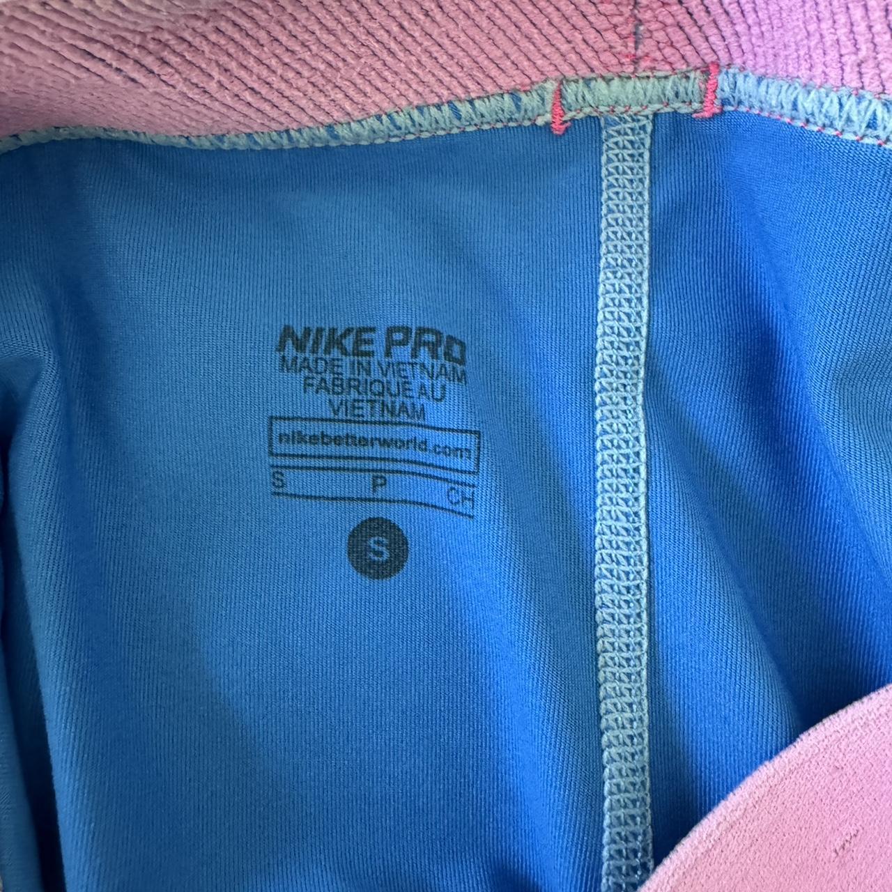 Electric Blue Nike Pro Spandex Size S Color... Depop