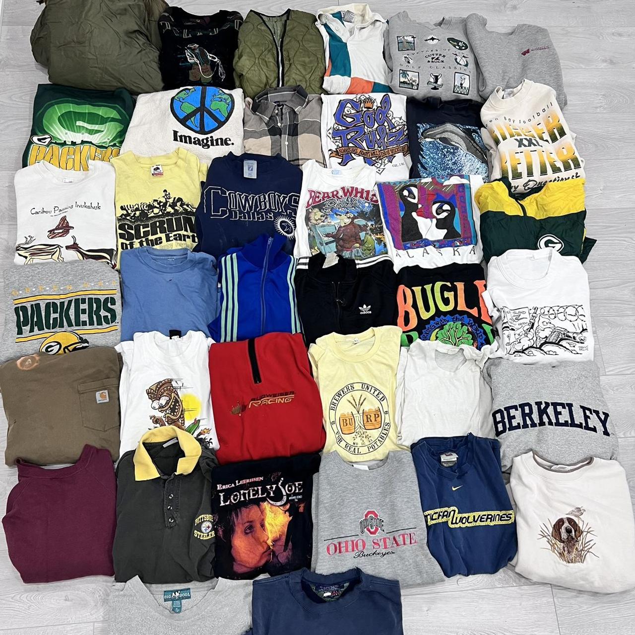 Vintage shirt bundle deals lot seller lot