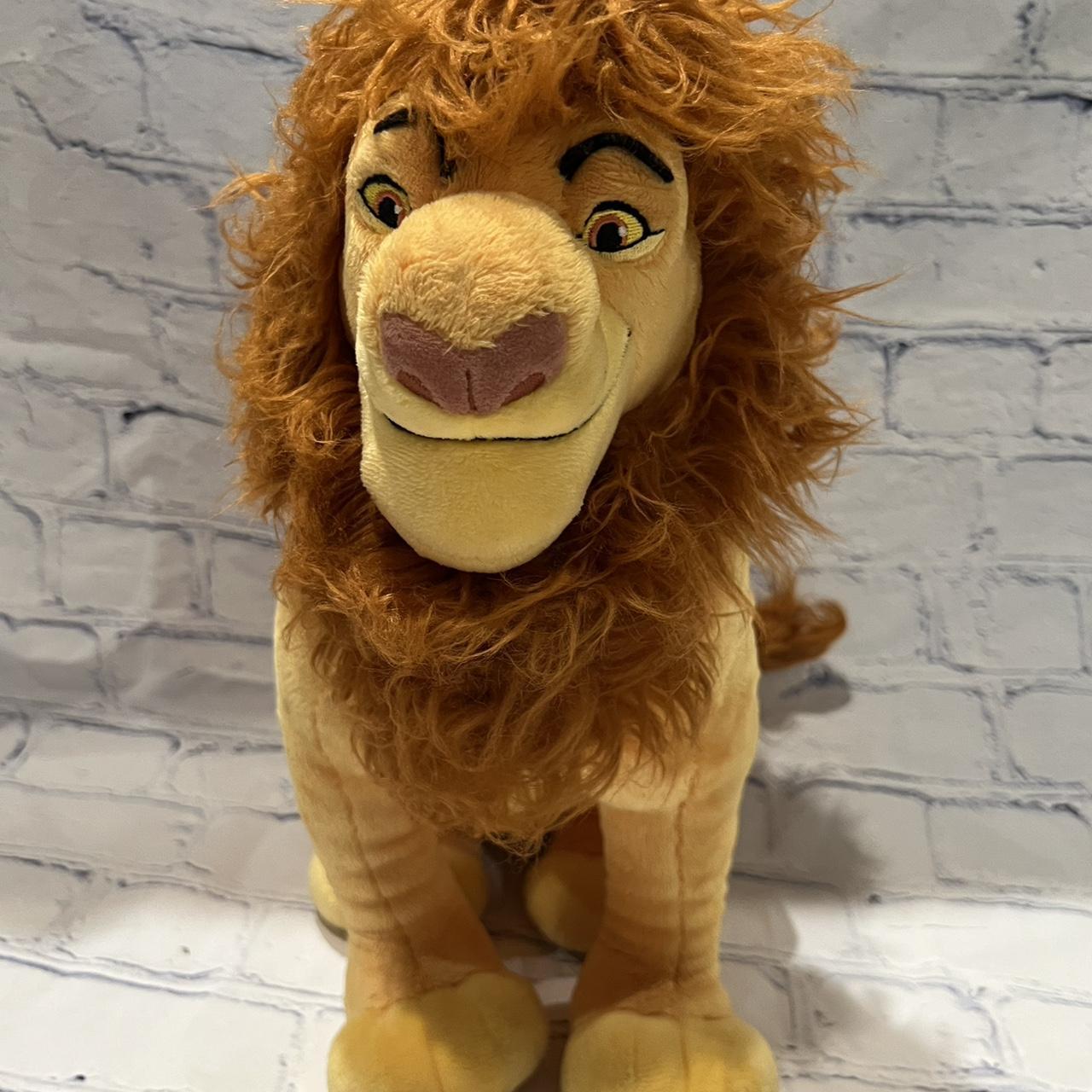 This is a Disney Store plush stuffed animal Mufasa... - Depop