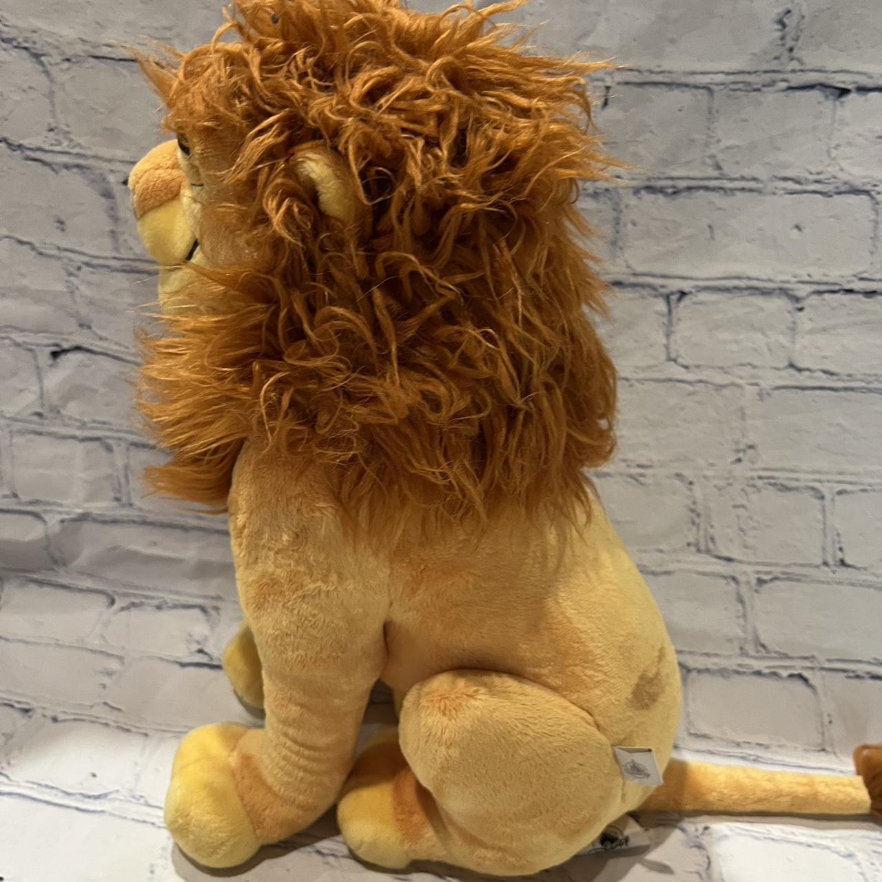 This is a Disney Store plush stuffed animal Mufasa... - Depop