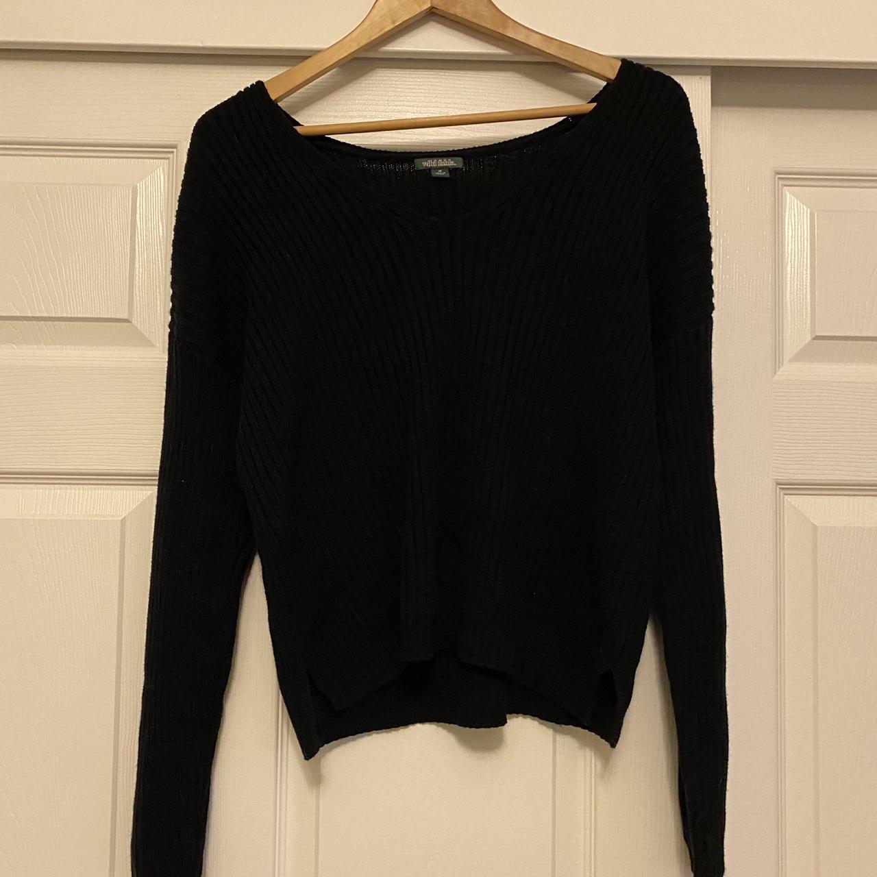 - super cute knit v neck - no wear and tear -... - Depop