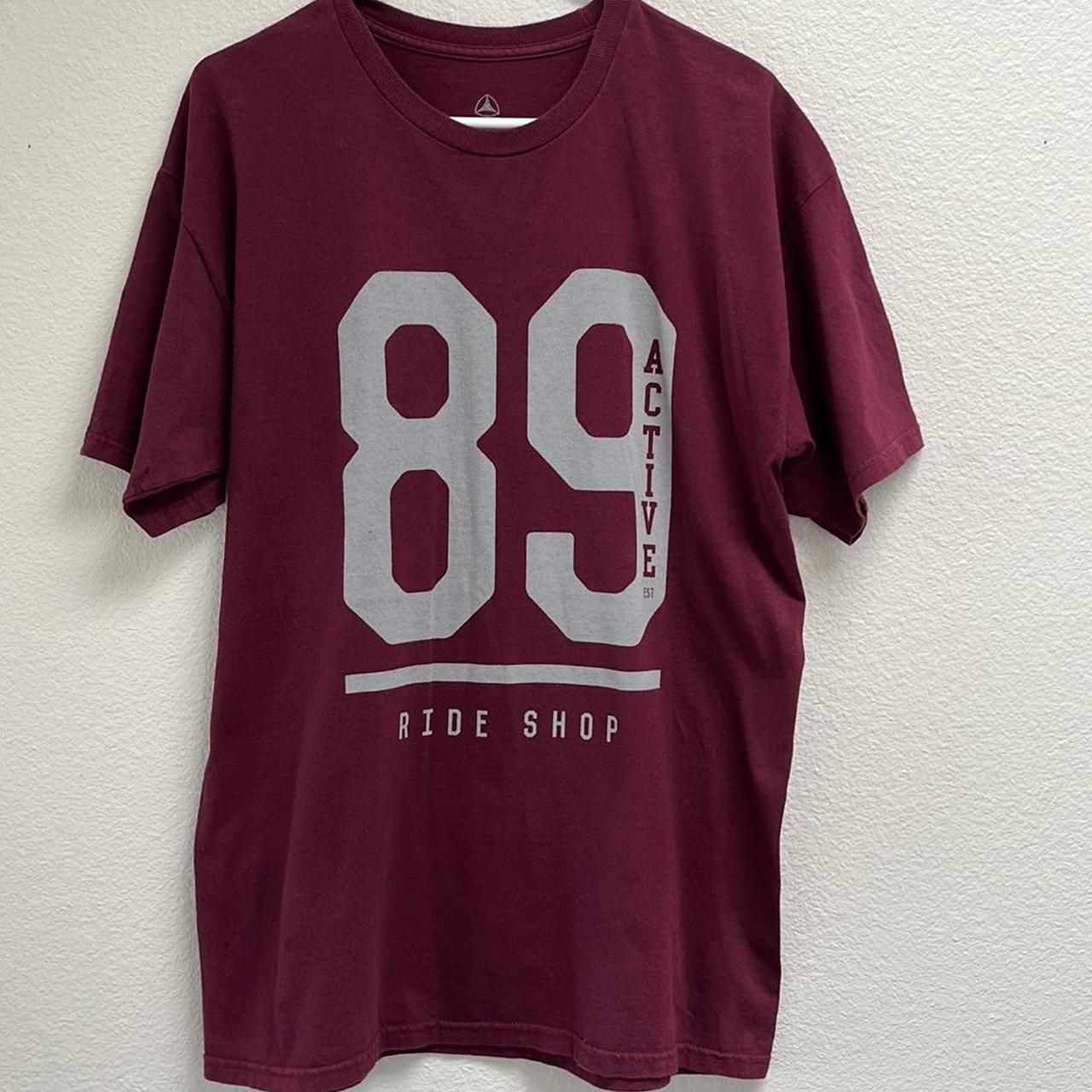 RBX Active Men's Burgundy Tshirt Depop