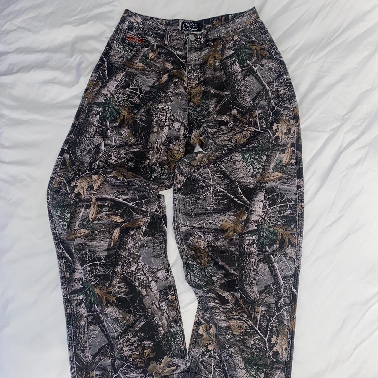 Digits 238 camo denim jeans - never worn - W30 -... - Depop